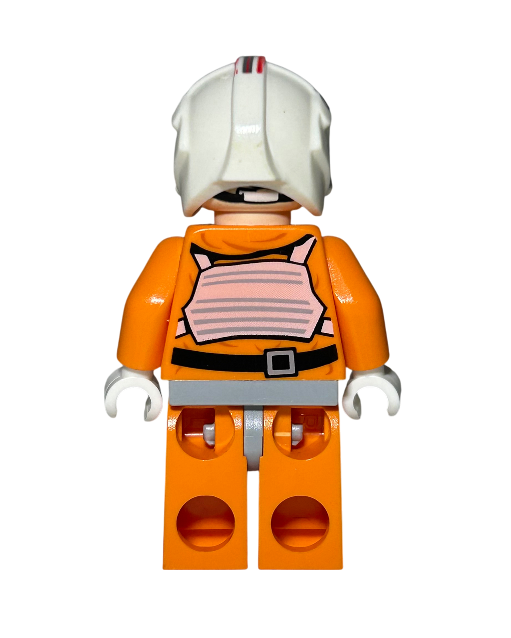 Luke Skywalker Piloten Outfit SW0569 LEGO Star Wars Minifigur Rückansicht brick2d2