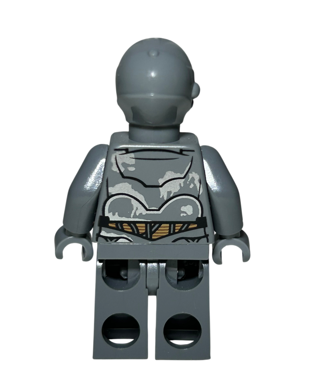 RA-7 Protocol Droid SW0573 LEGO Star Wars Minifigur Rückansicht brick2d2