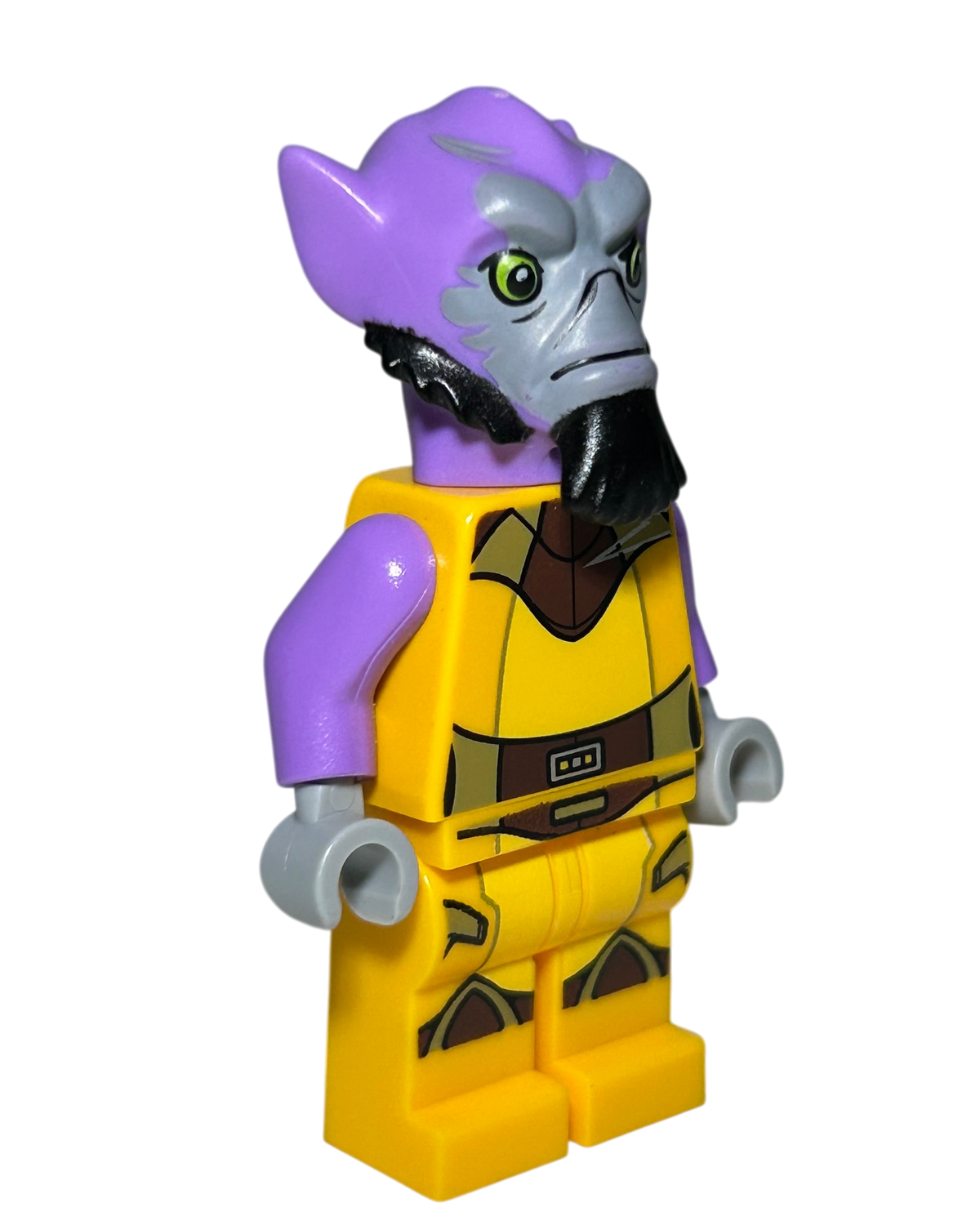 Garazeb Zeb Orrelios SW0575 LEGO Star Wars Minifigur Seitenansicht links brick2d2