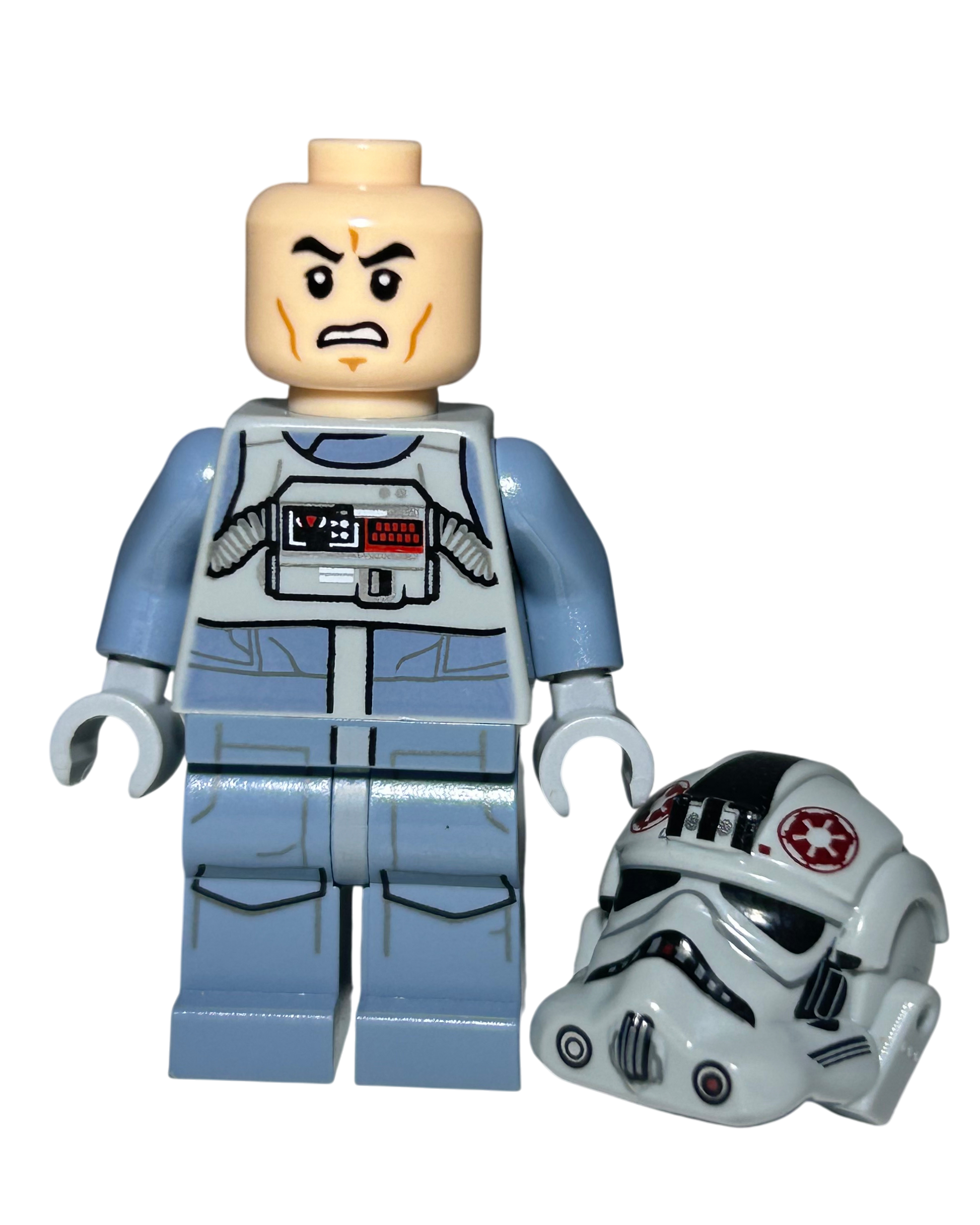 AT AT Driver SW0581 LEGO Star Wars Minifigur Detailansicht brick2d2
