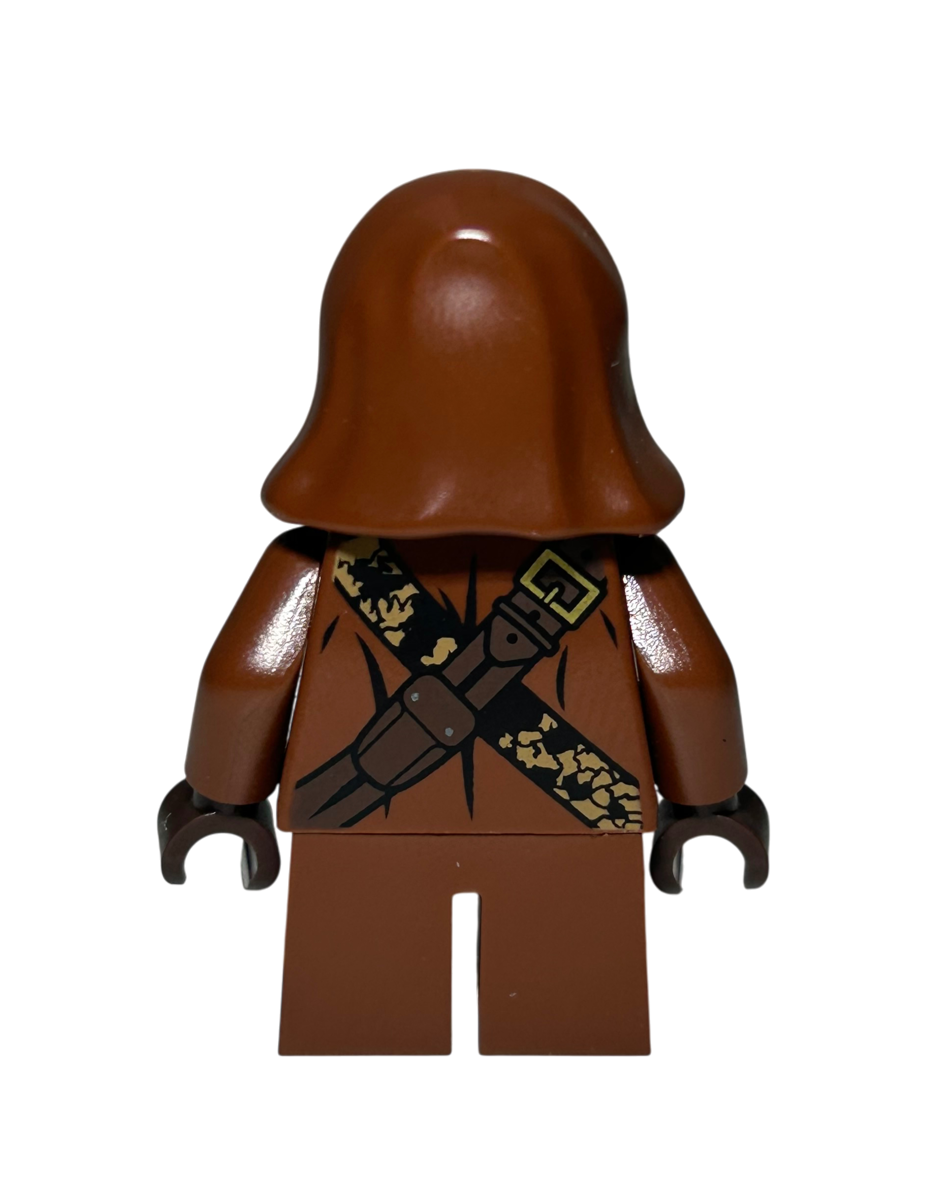 Jawa mit Goldenem Band SW0590 LEGO Star Wars Minifigur Rückansicht brick2d2