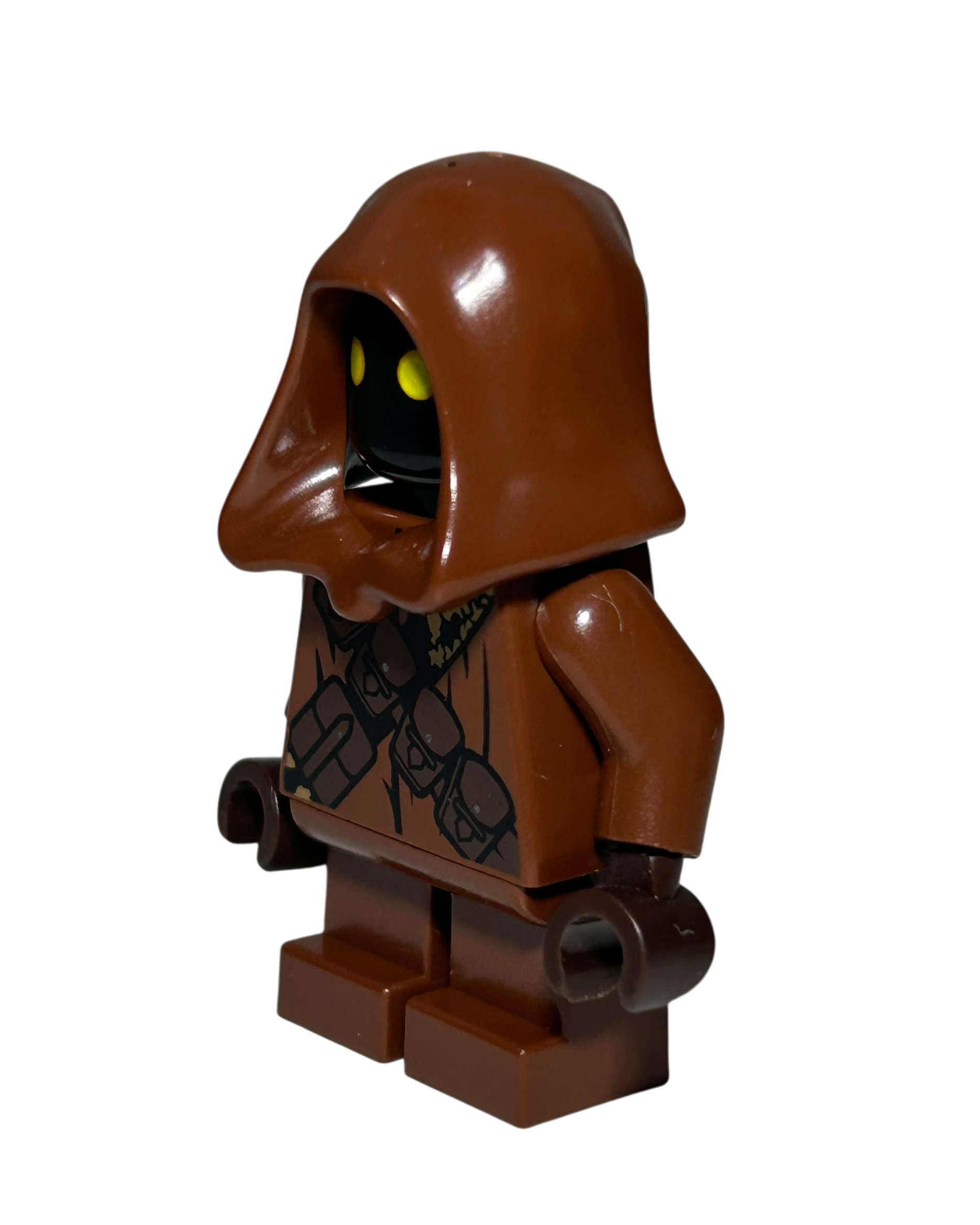 Jawa mit Goldenem Band SW0590 LEGO Star Wars Minifigur Seitenansicht rechts brick2d2