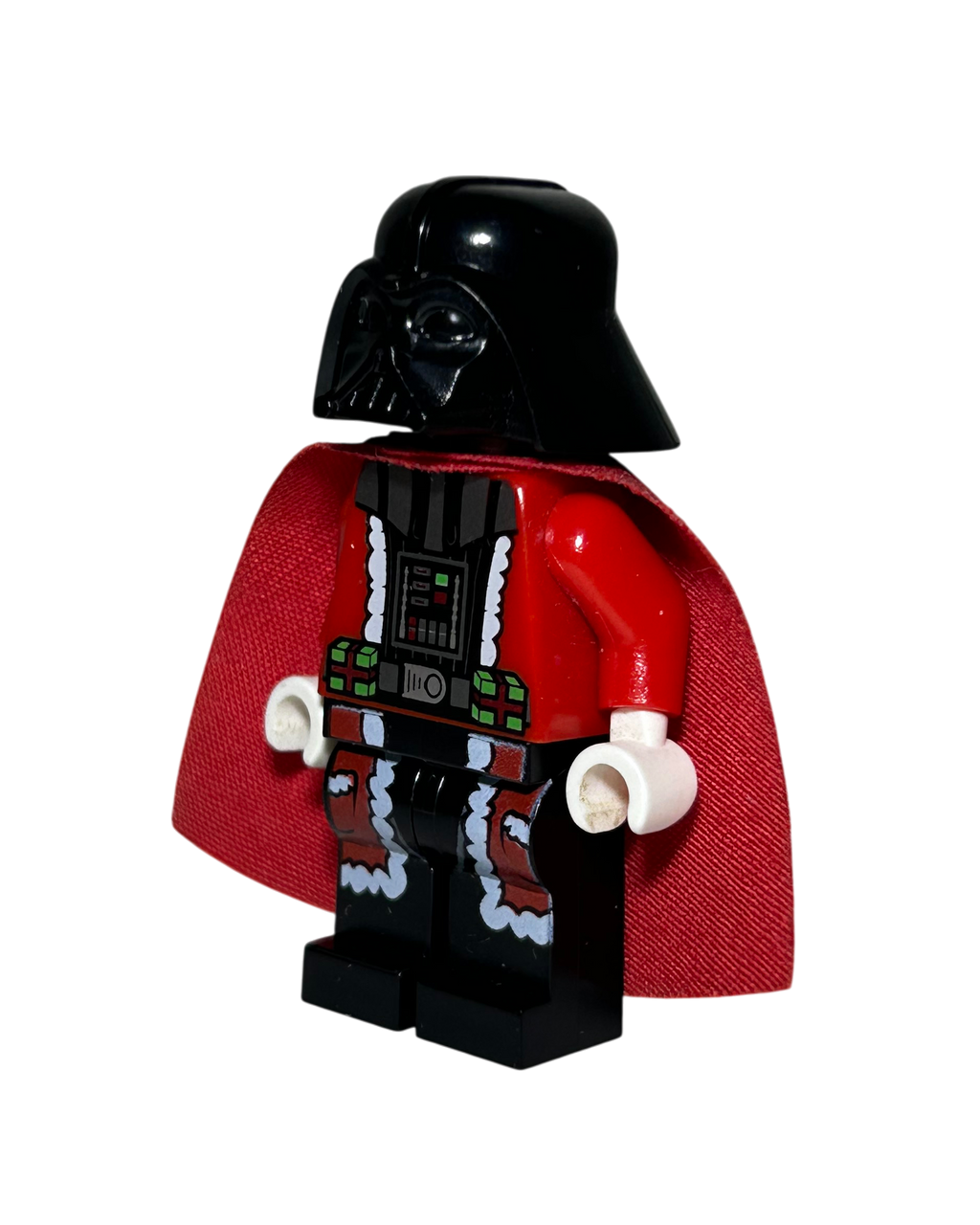 Santa Darth Vader SW0599 LEGO Star Wars Minifigur Seitenansicht rechts brick2d2