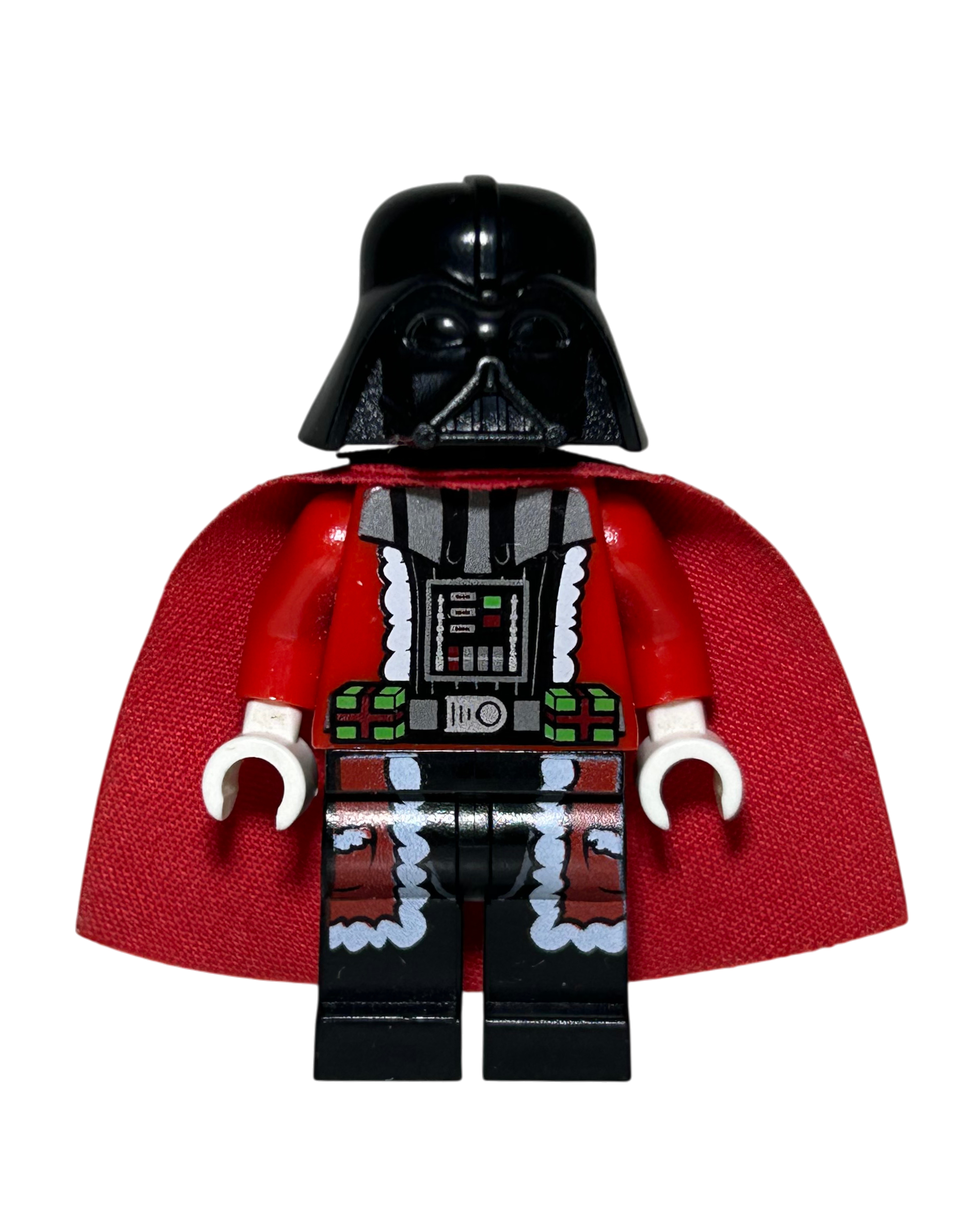 Santa Darth Vader SW0599 LEGO Star Wars Minifigur Vorderansicht brick2d2
