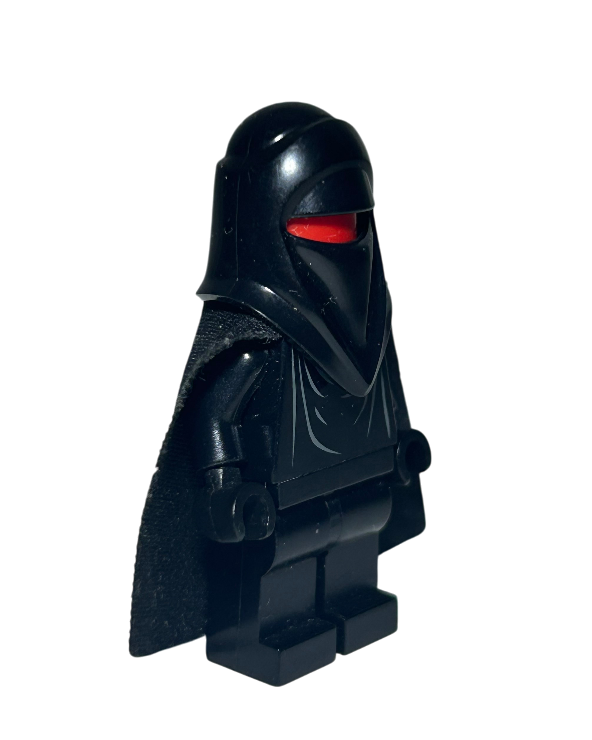 Shadow Guard SW0604 LEGO Star Wars Minifigur schwarzer Imperial Guard Seitenansicht links brick2d2
