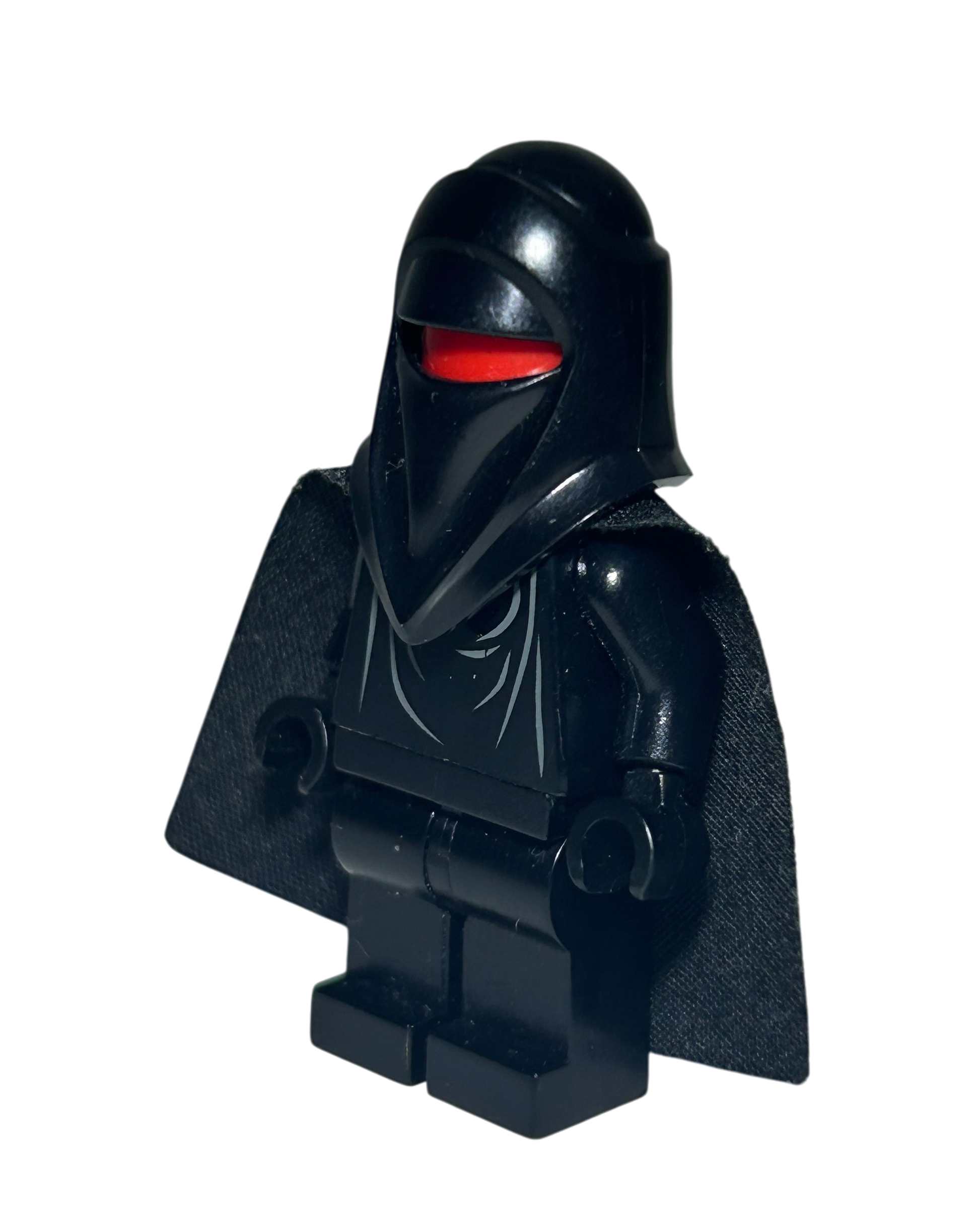 Shadow Guard SW0604 LEGO Star Wars Minifigur schwarzer Imperial Guard Seitenansicht rechts brick2d2