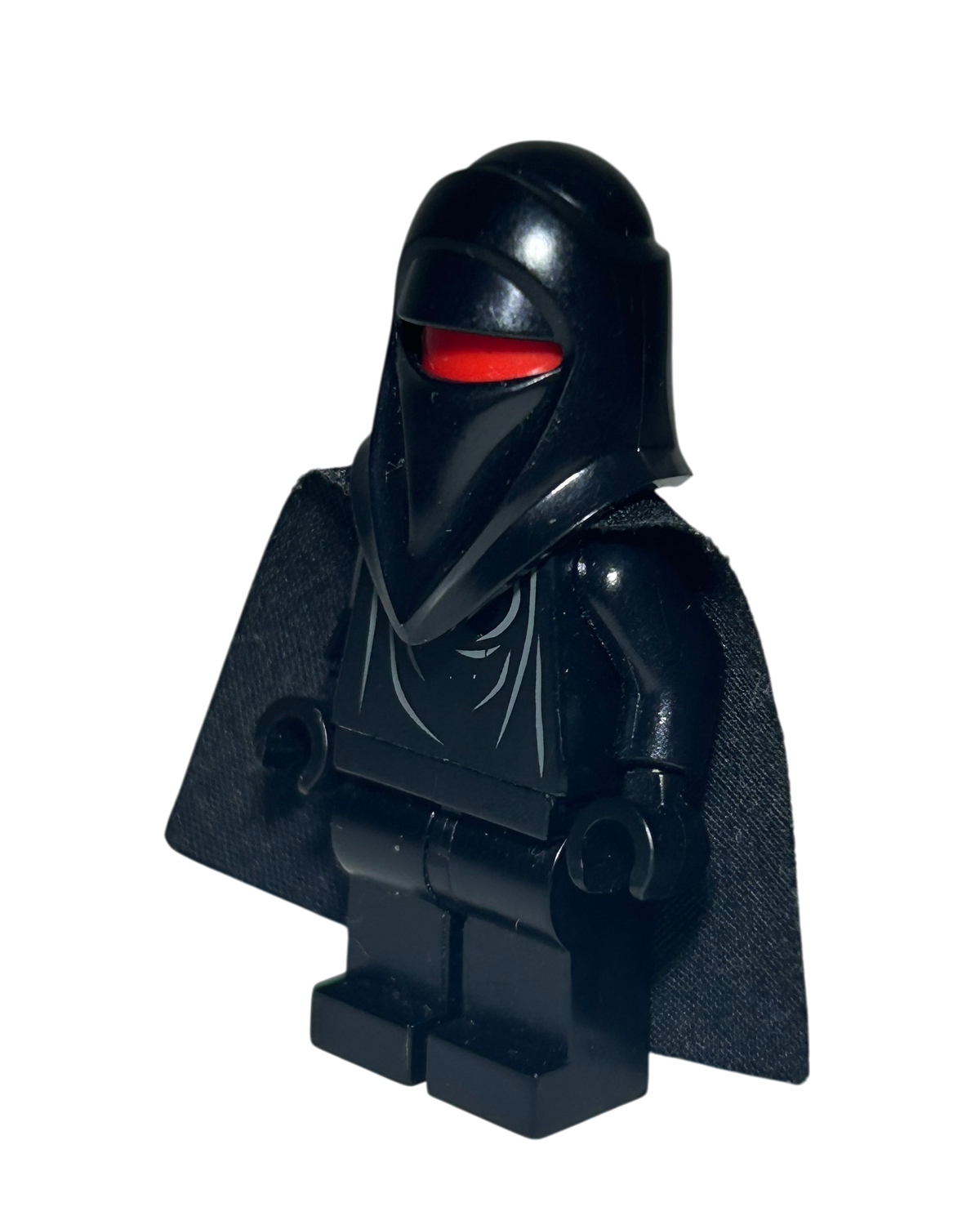 Shadow Guard SW0604 LEGO Star Wars Minifigur schwarzer Imperial Guard Seitenansicht rechts brick2d2