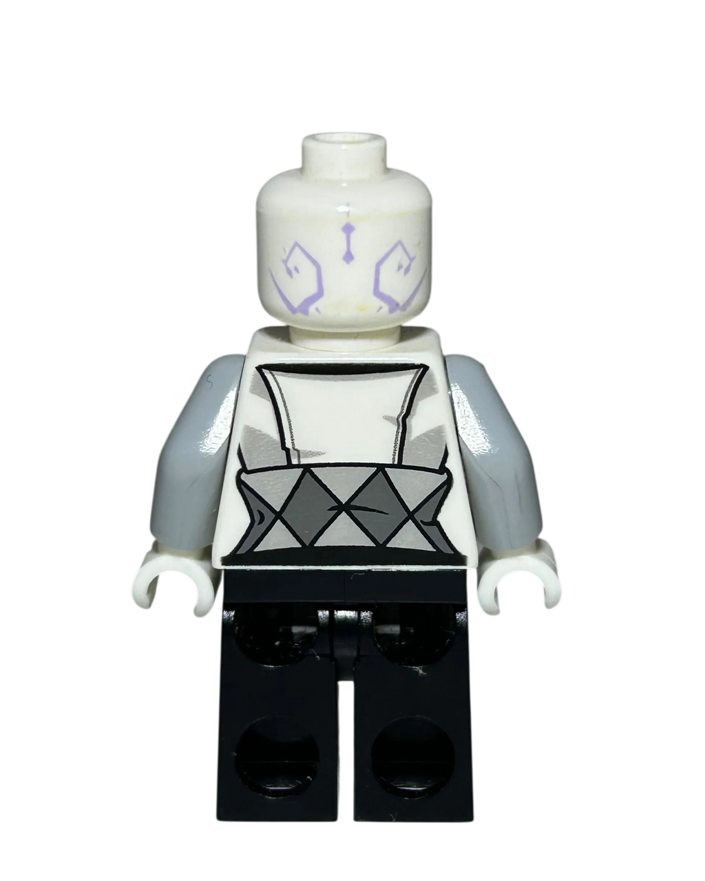 Asajj Ventress SW0615 LEGO Star Wars Minifigur weißer Torso Rückansicht brick2d2