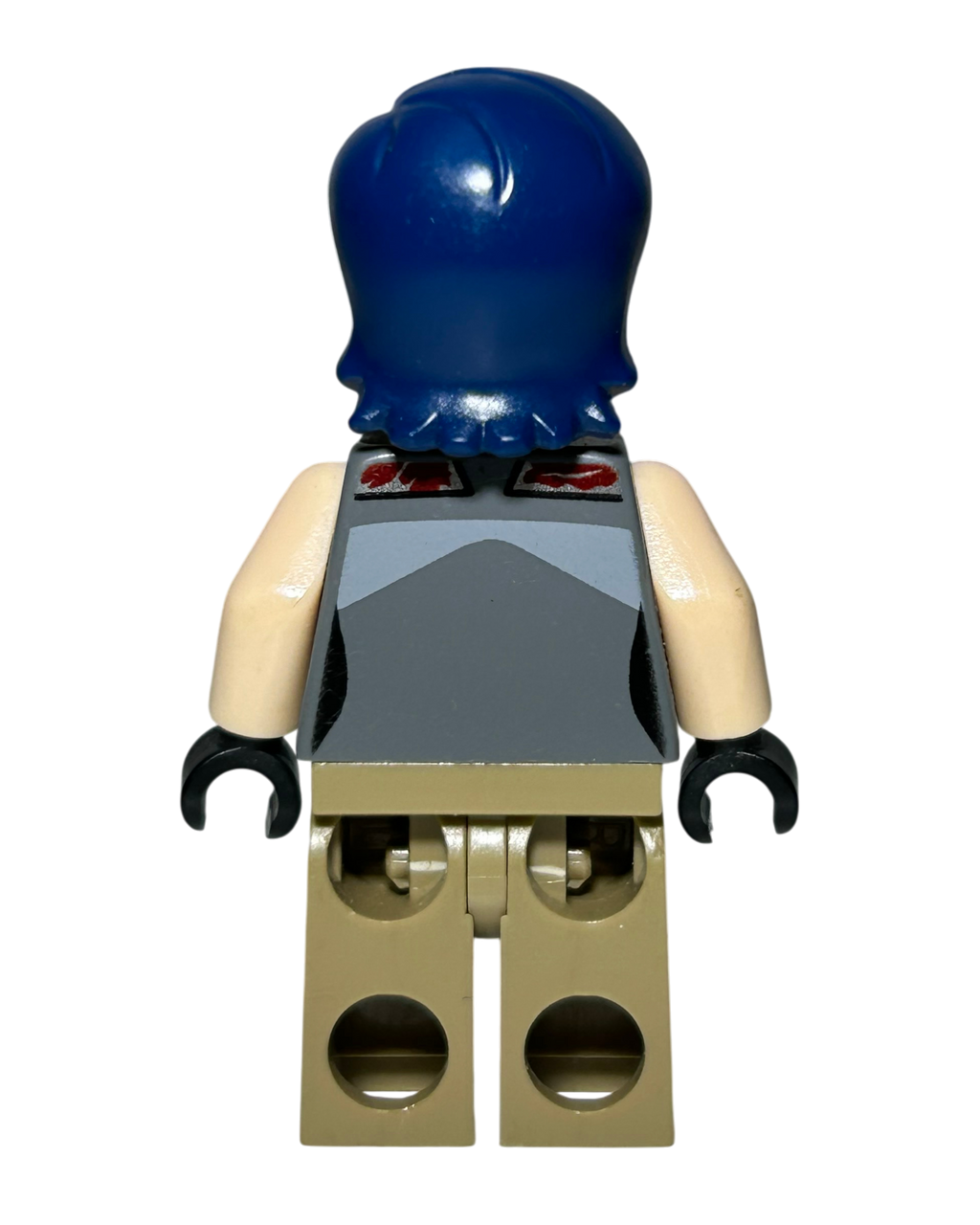 Sabine Wren Blaues Haar SW0616 LEGO Star Wars Minifigur Rückansicht brick2d2