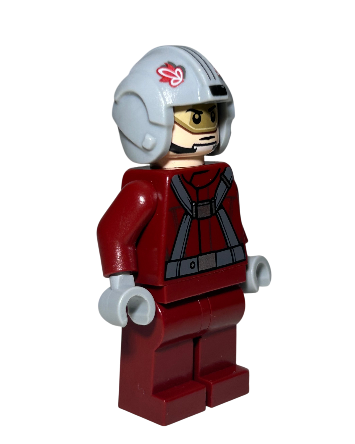 T-16 Skyhopper Pilot SW0619 LEGO Star Wars Minifigur Seitenansicht links brick2d2