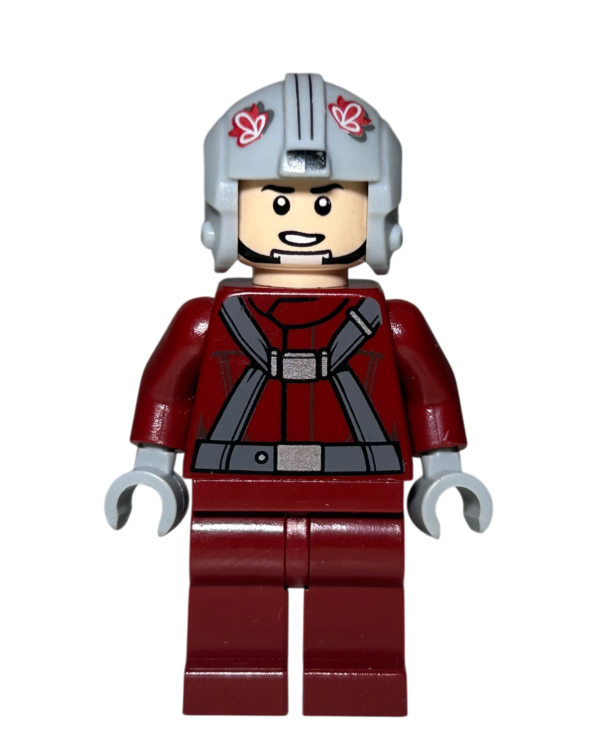 T-16 Skyhopper Pilot SW0619 LEGO Star Wars Minifigur Detailansicht brick2d2