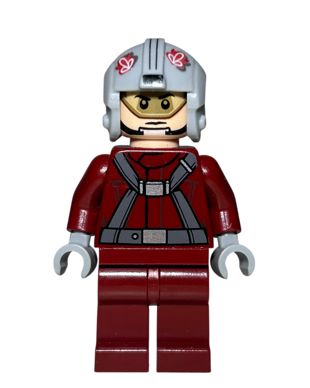 T-16 Skyhopper Pilot SW0619 LEGO Star Wars Minifigur Vorderansicht brick2d2
