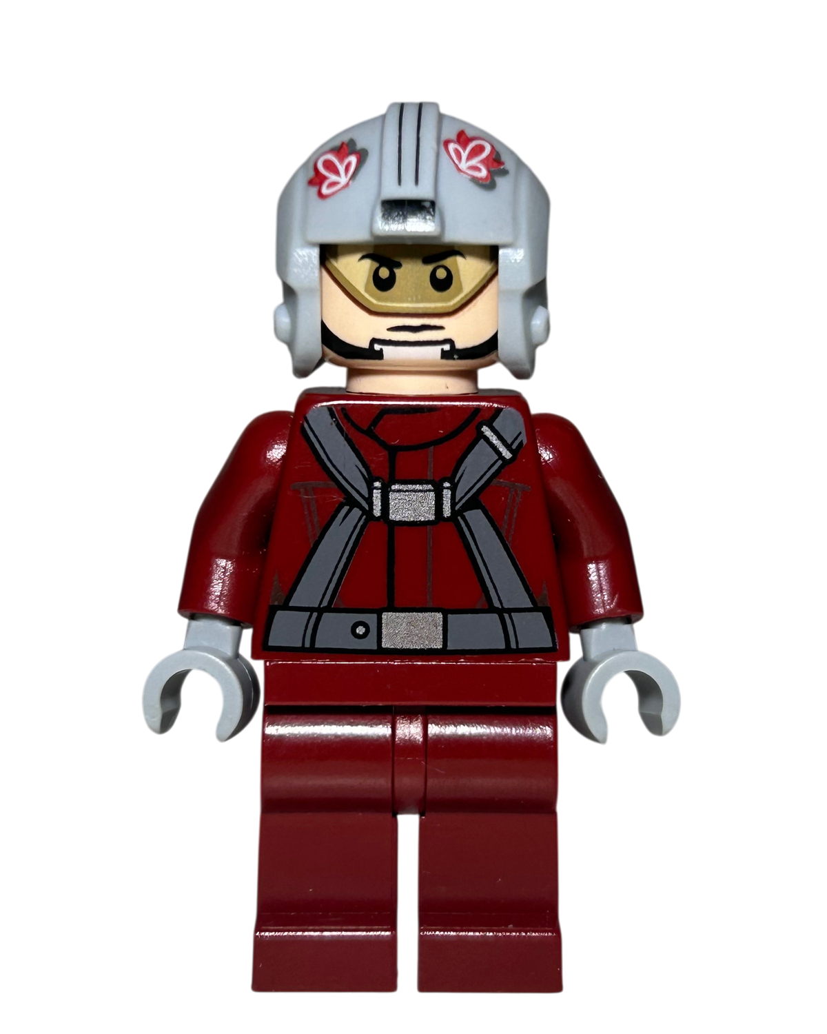T-16 Skyhopper Pilot SW0619 LEGO Star Wars Minifigur Vorderansicht brick2d2