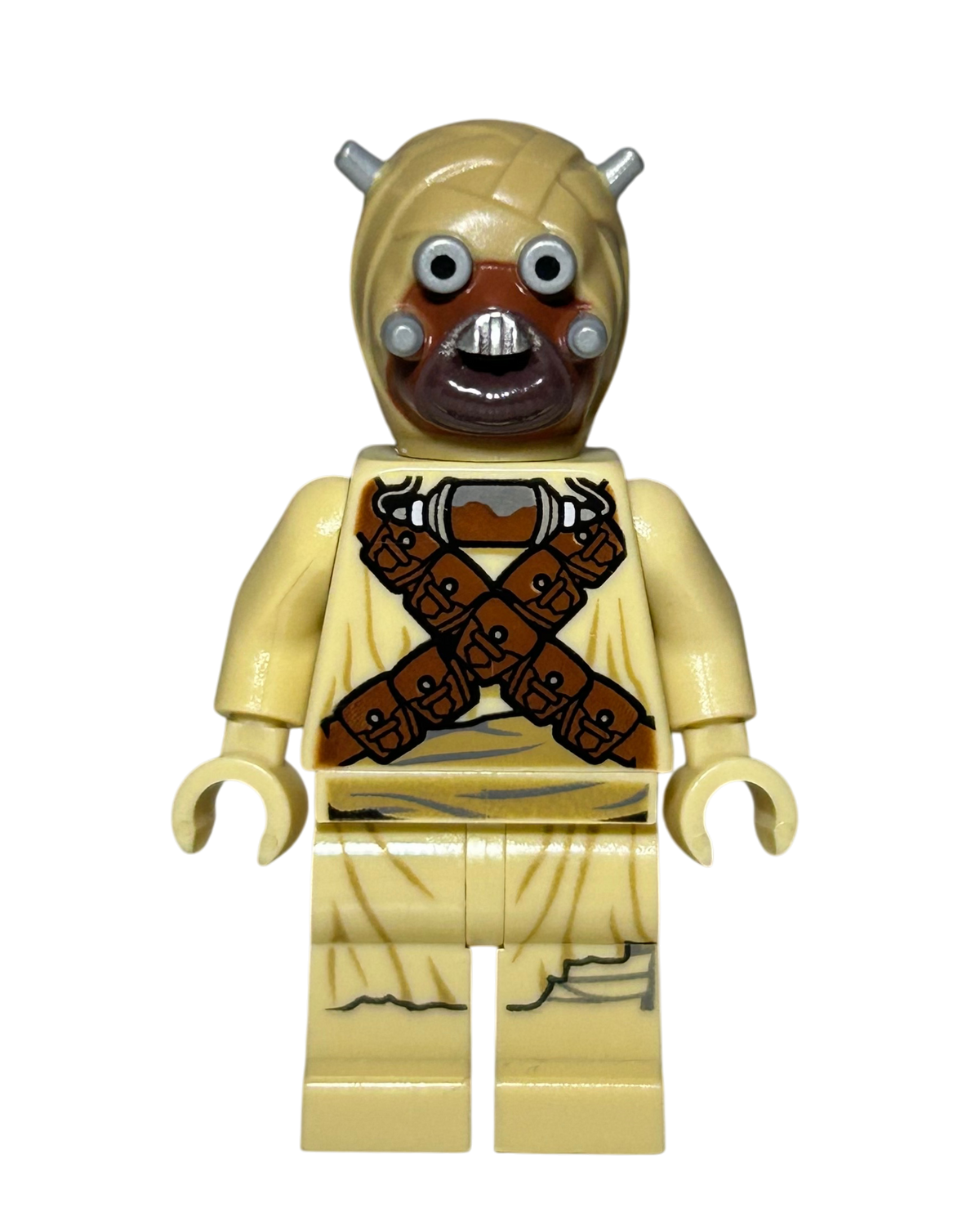 Tusken Raider SW0620 LEGO Star Wars Minifigur Vorderansicht brick2d2