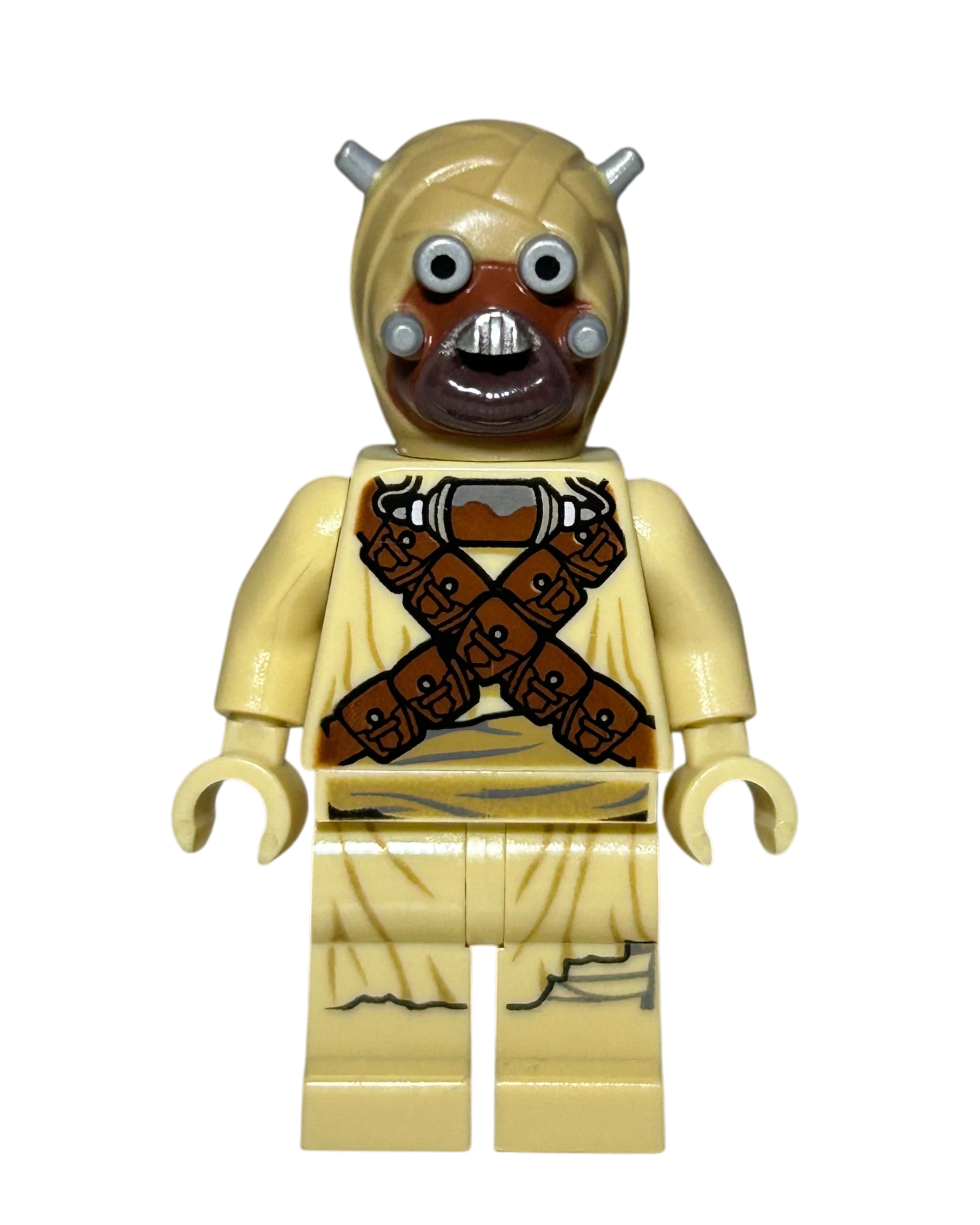 Tusken Raider SW0620 LEGO Star Wars Minifigur Vorderansicht brick2d2