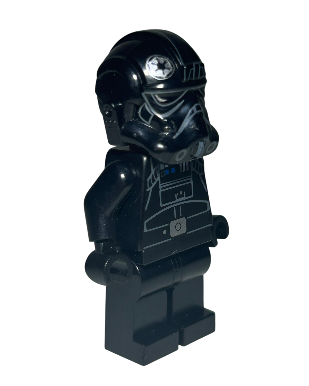 Imperial TIE Fighter Pilot SW0621 LEGO Star Wars Minifigur Seitenansicht links brick2d2