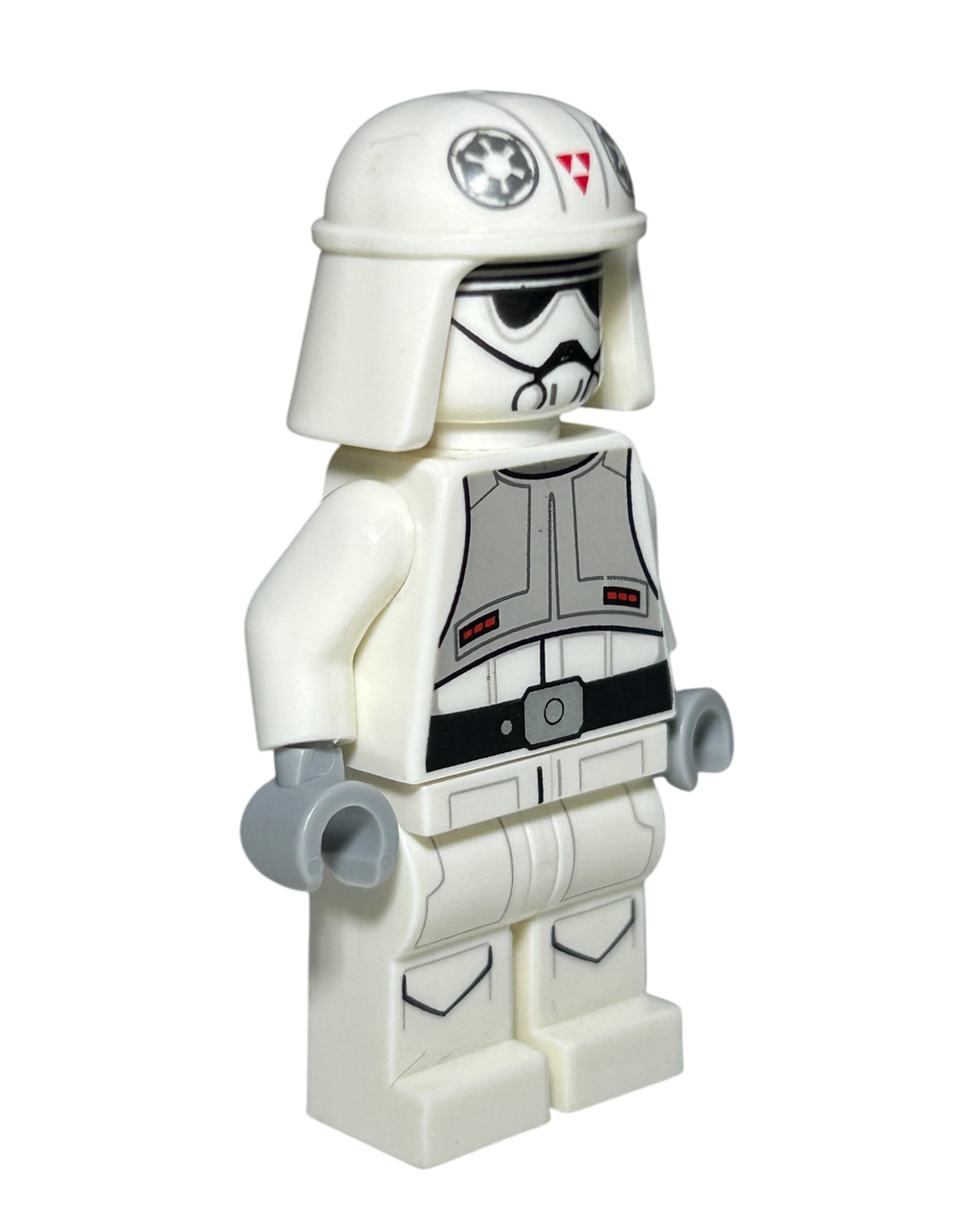 Lego Star Wars AT-DP Pilot Weiße Uniform SW0624 Seitenansicht links brick2d2