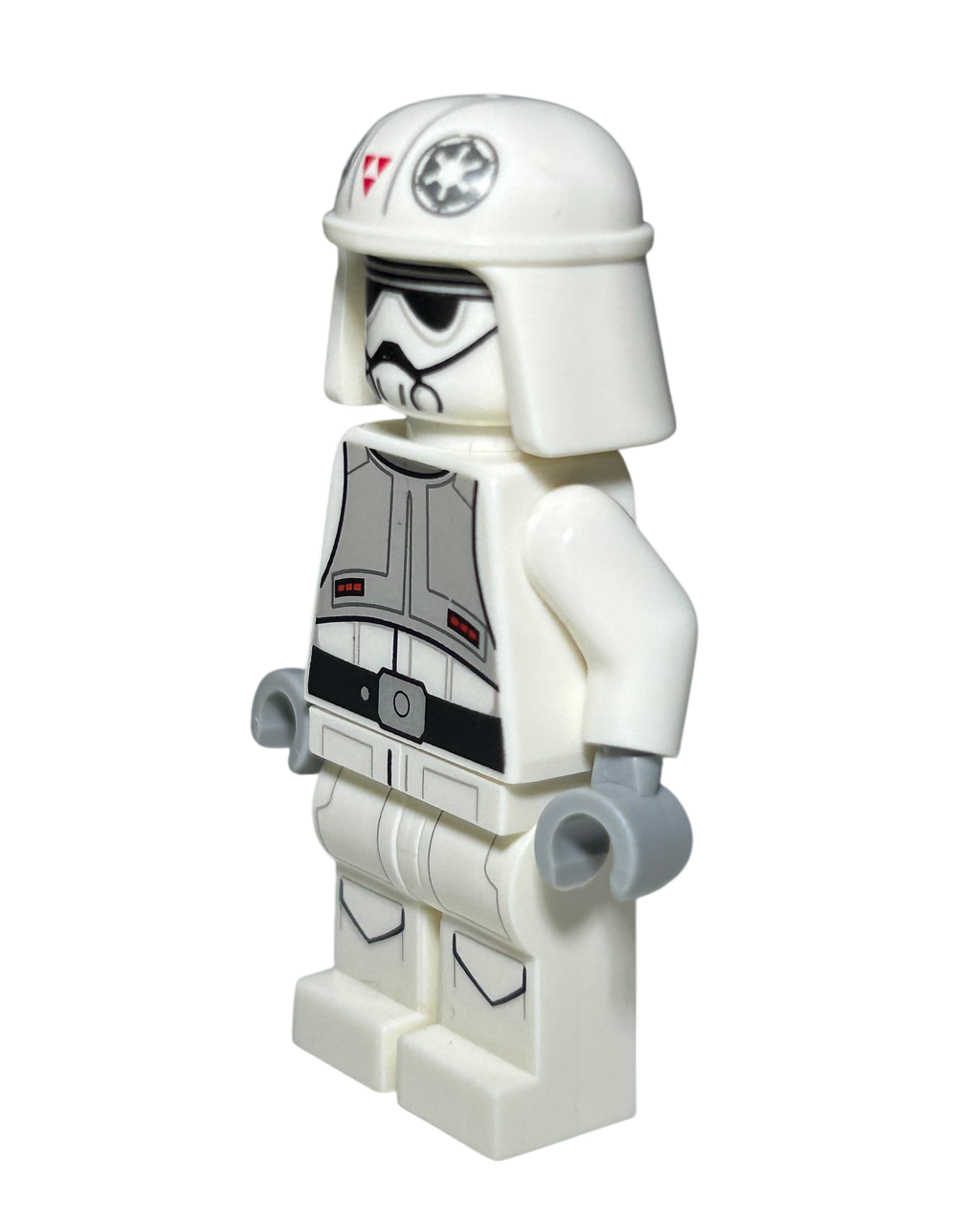Lego Star Wars AT-DP Pilot Weiße Uniform SW0624 Seitenansicht rechts brick2d2