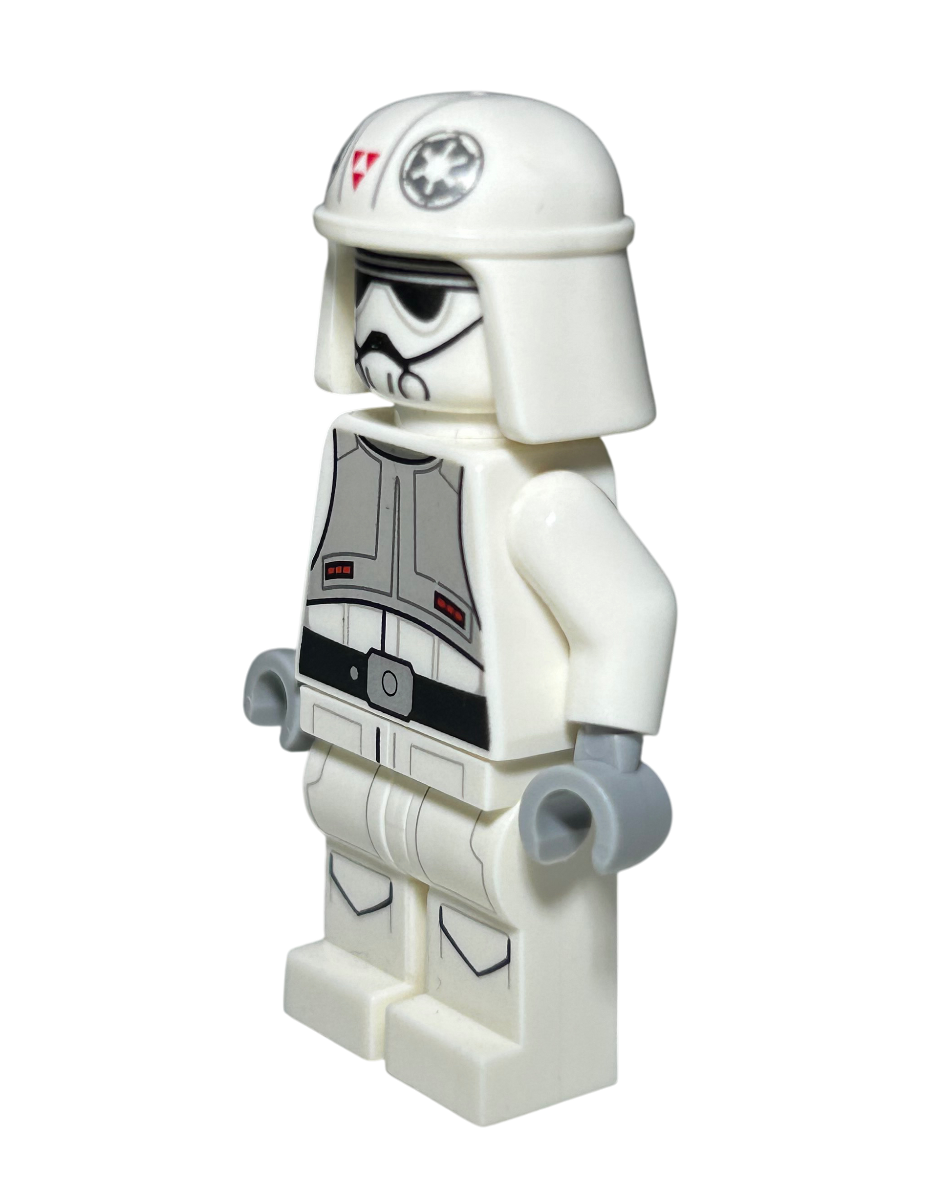 Lego Star Wars AT-DP Pilot Weiße Uniform SW0624 Seitenansicht rechts brick2d2