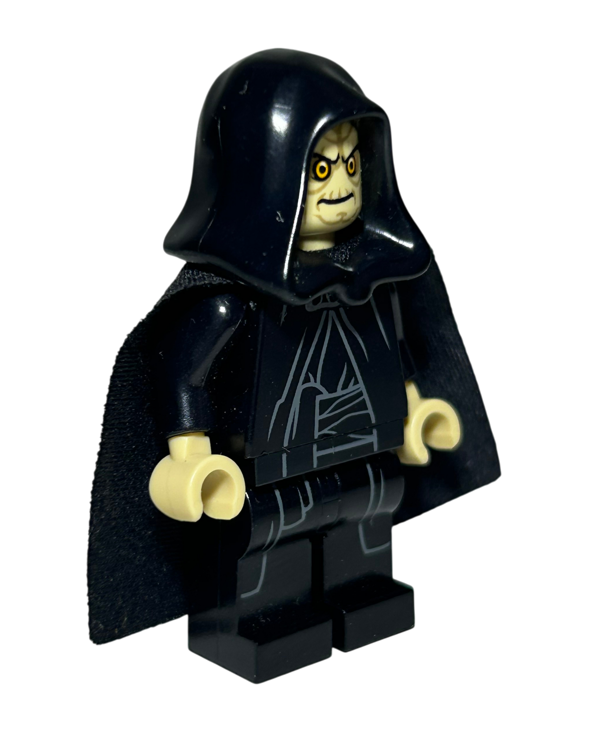 Emperor Palpatine SW0634 LEGO Star Wars Minifigur Seitenansicht links brick2d2