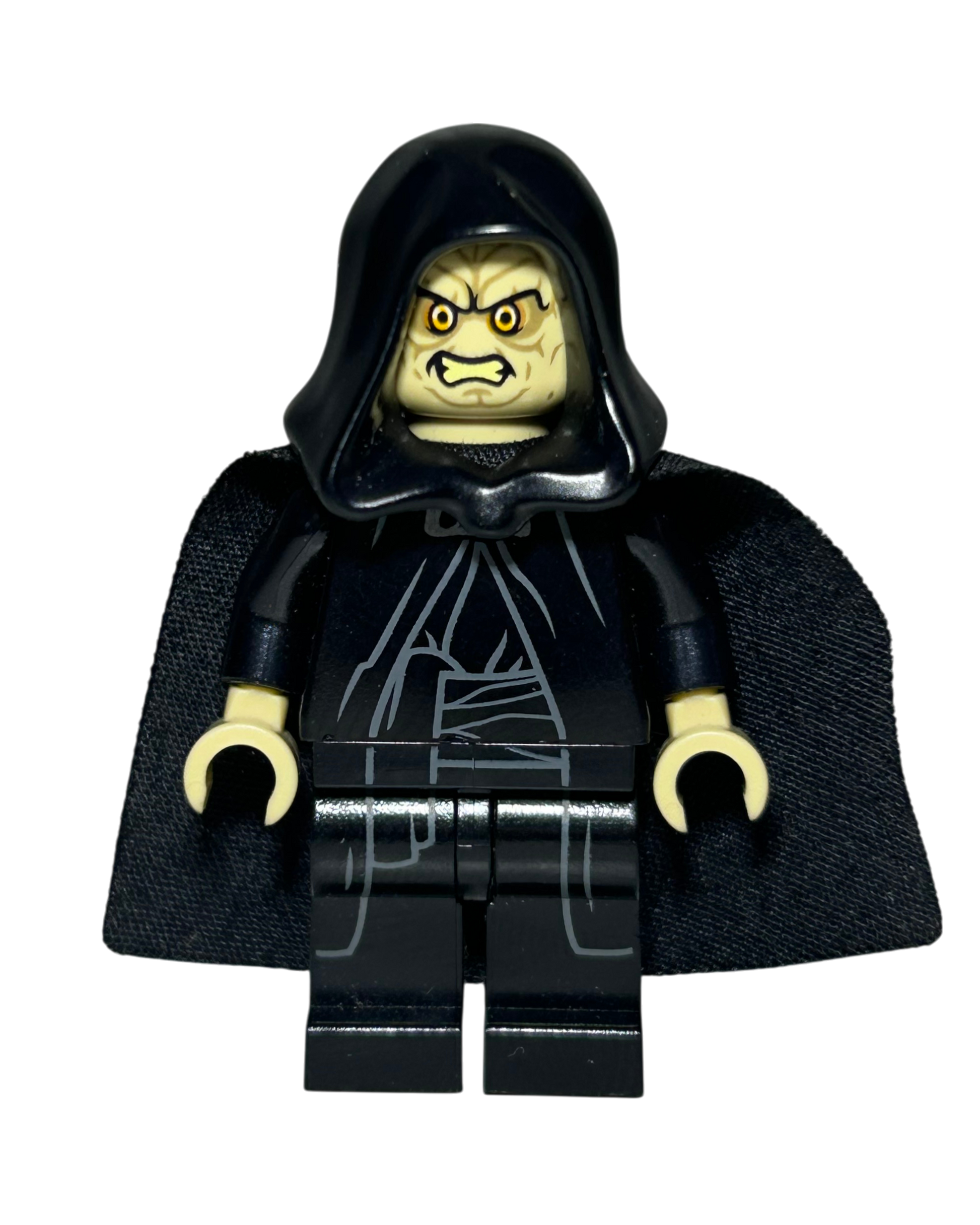 Emperor Palpatine SW0634 LEGO Star Wars Minifigur Detailansicht brick2d2