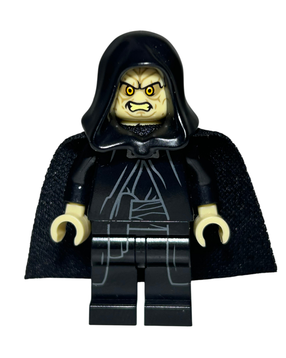 Emperor Palpatine Stoffcape SW0634a LEGO Star Wars Minifigur Detailansicht brick2d2