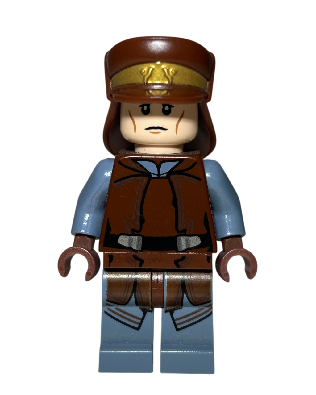 Naboo Security Officer SW0638 LEGO Star Wars Minifigur Vorderansicht brick2d2