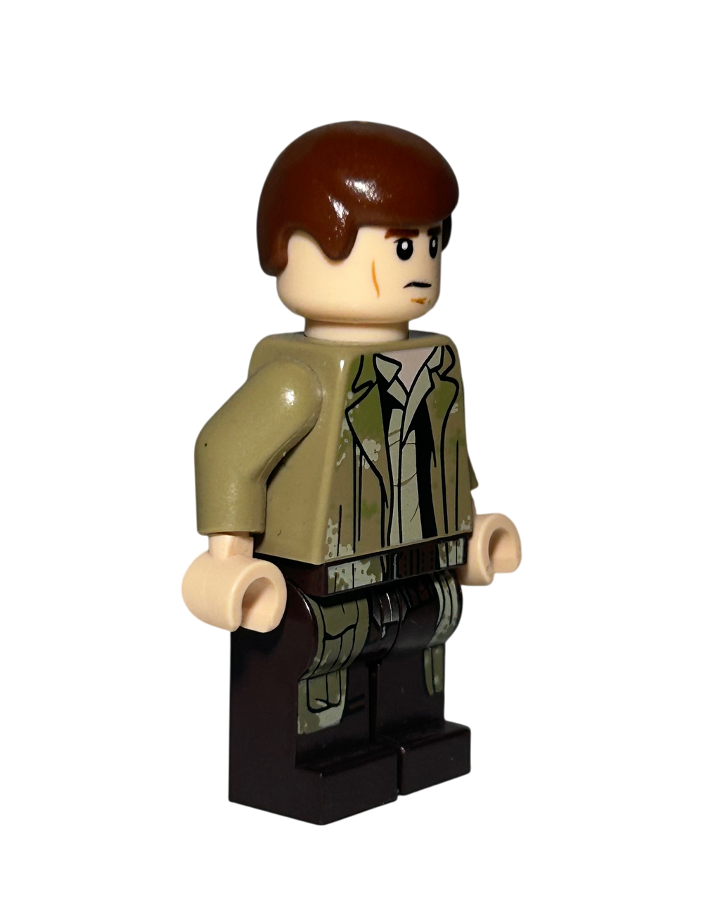 Han Solo (Endor Outfit) SW0644 LEGO Star Wars Minifigur Seitenansicht brick2d2