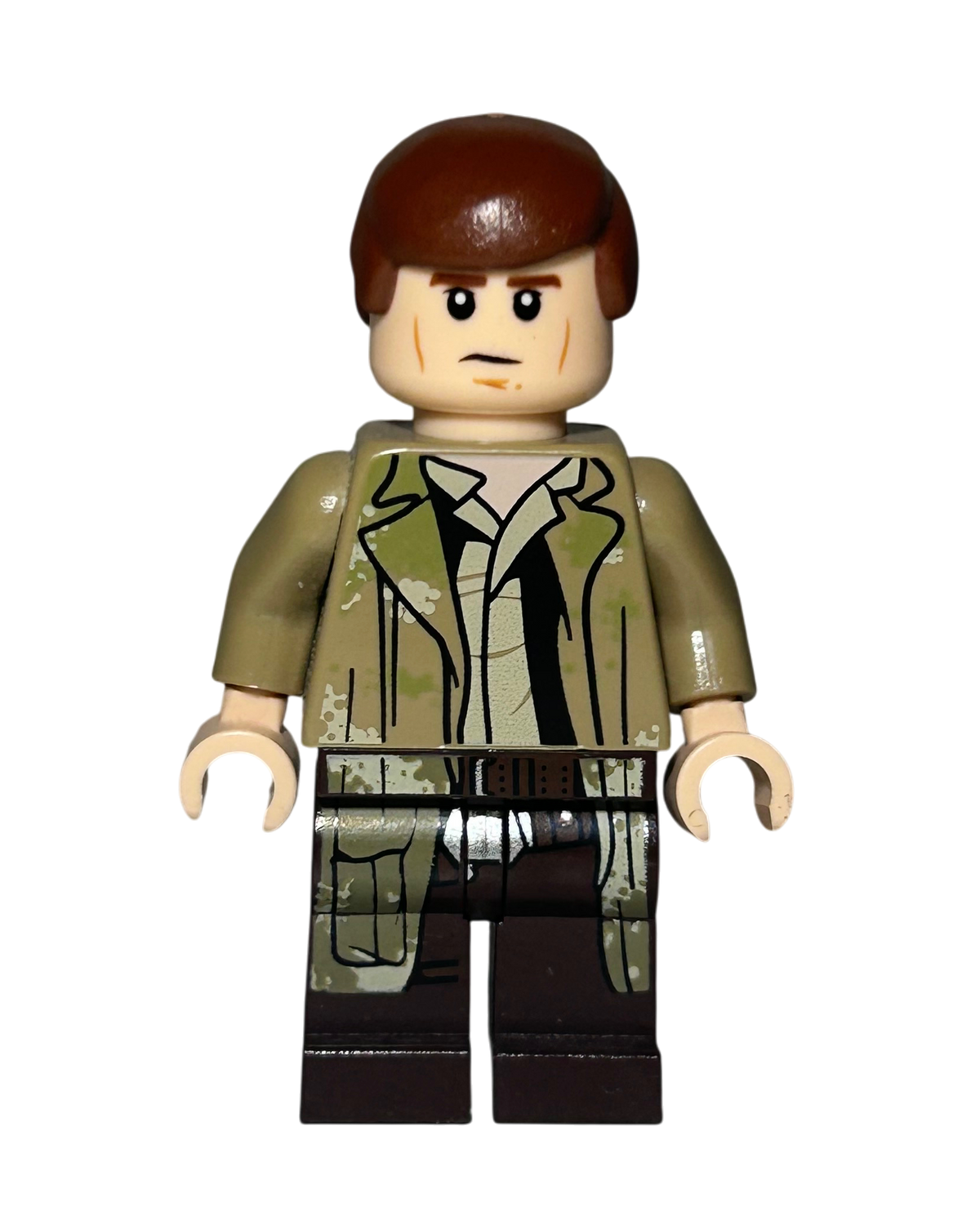 Han Solo (Endor Outfit) SW0644 LEGO Star Wars Minifigur Vorderansicht brick2d2