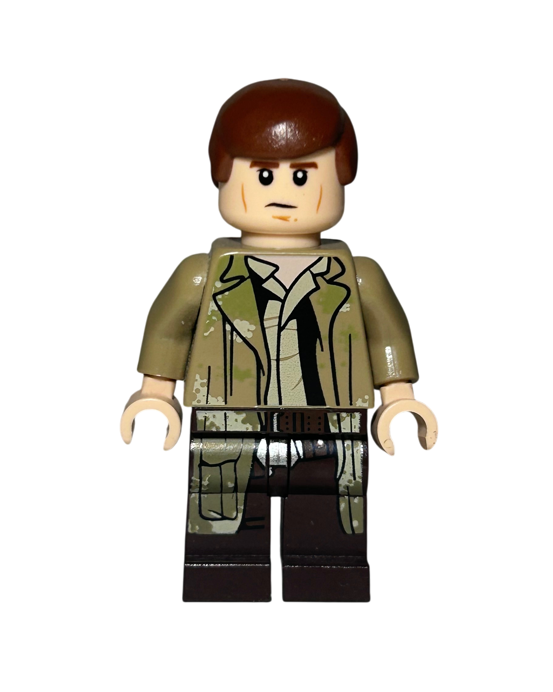 Han Solo (Endor Outfit) SW0644 LEGO Star Wars Minifigur Vorderansicht brick2d2