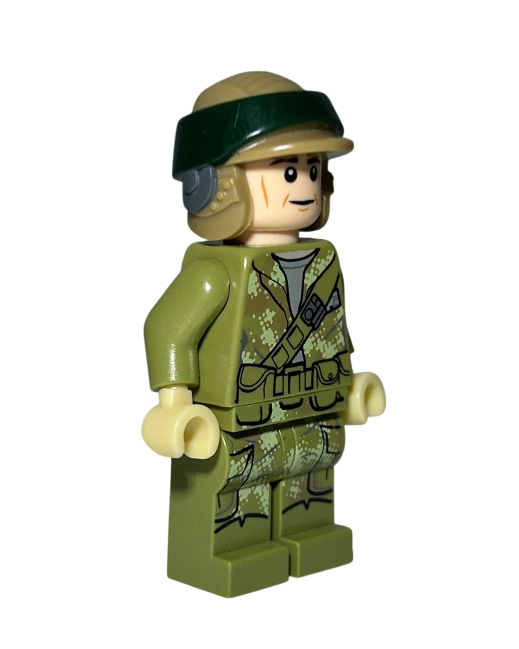 Endor Rebel Trooper SW0645 LEGO Star Wars Minifigur Seitenansicht links brick2d2