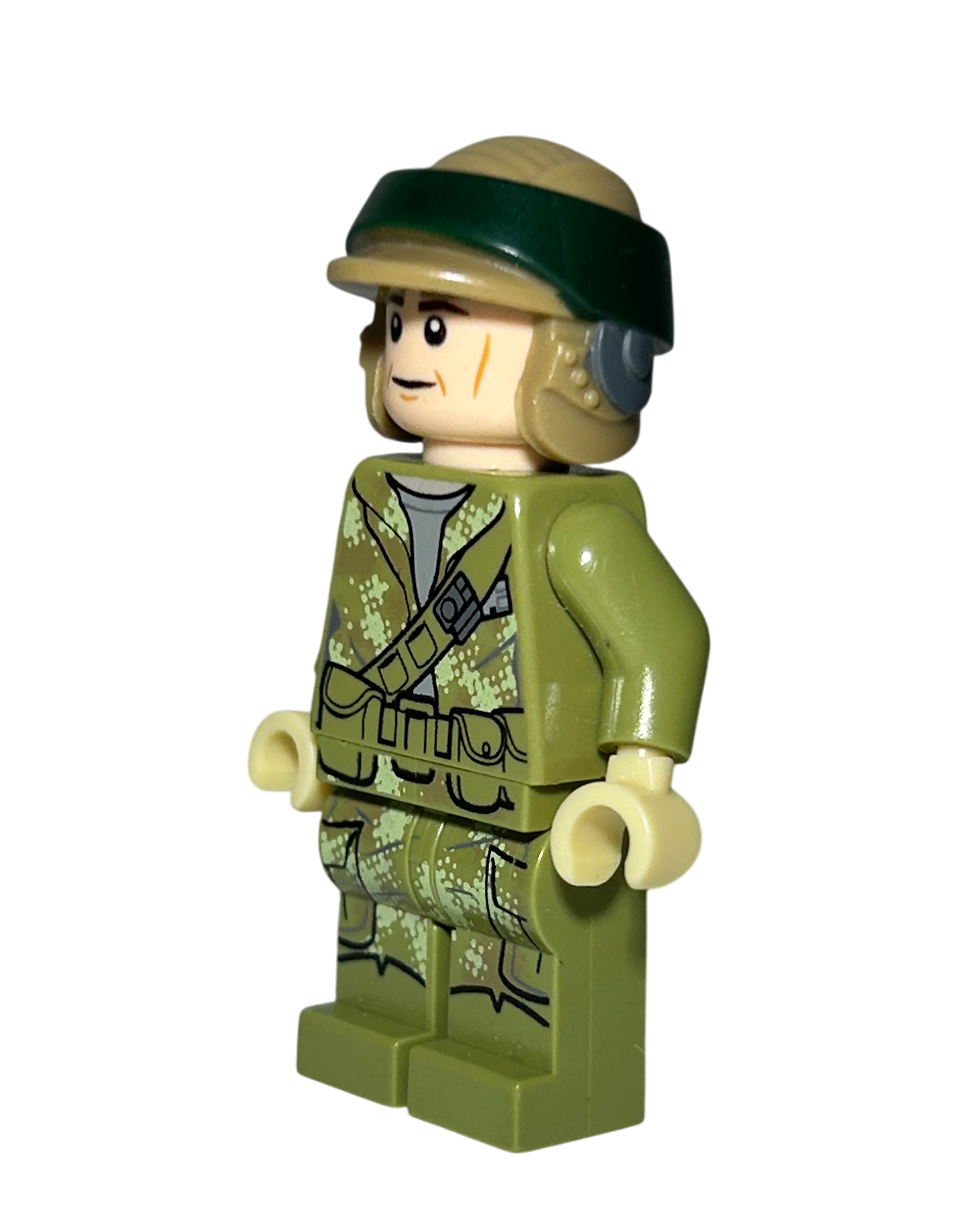 Endor Rebel Trooper SW0645 LEGO Star Wars Minifigur Seitenansicht rechts brick2d2