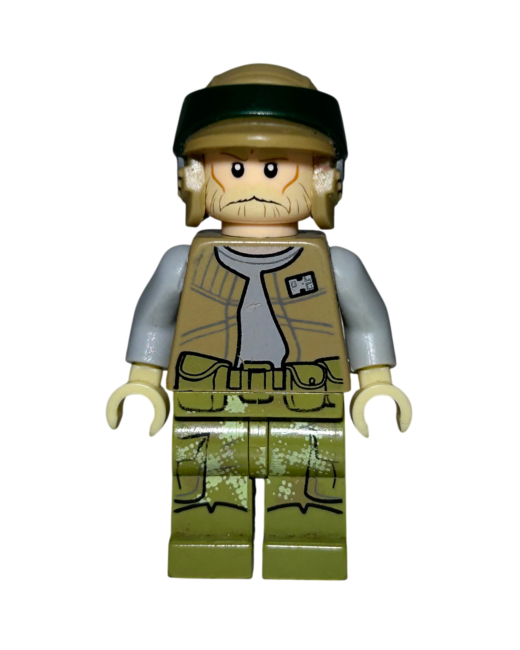 Lego Star Wars Minifigur Commander Rex Endor Rebel Trooper SW0646 Vorderansicht brick2d2