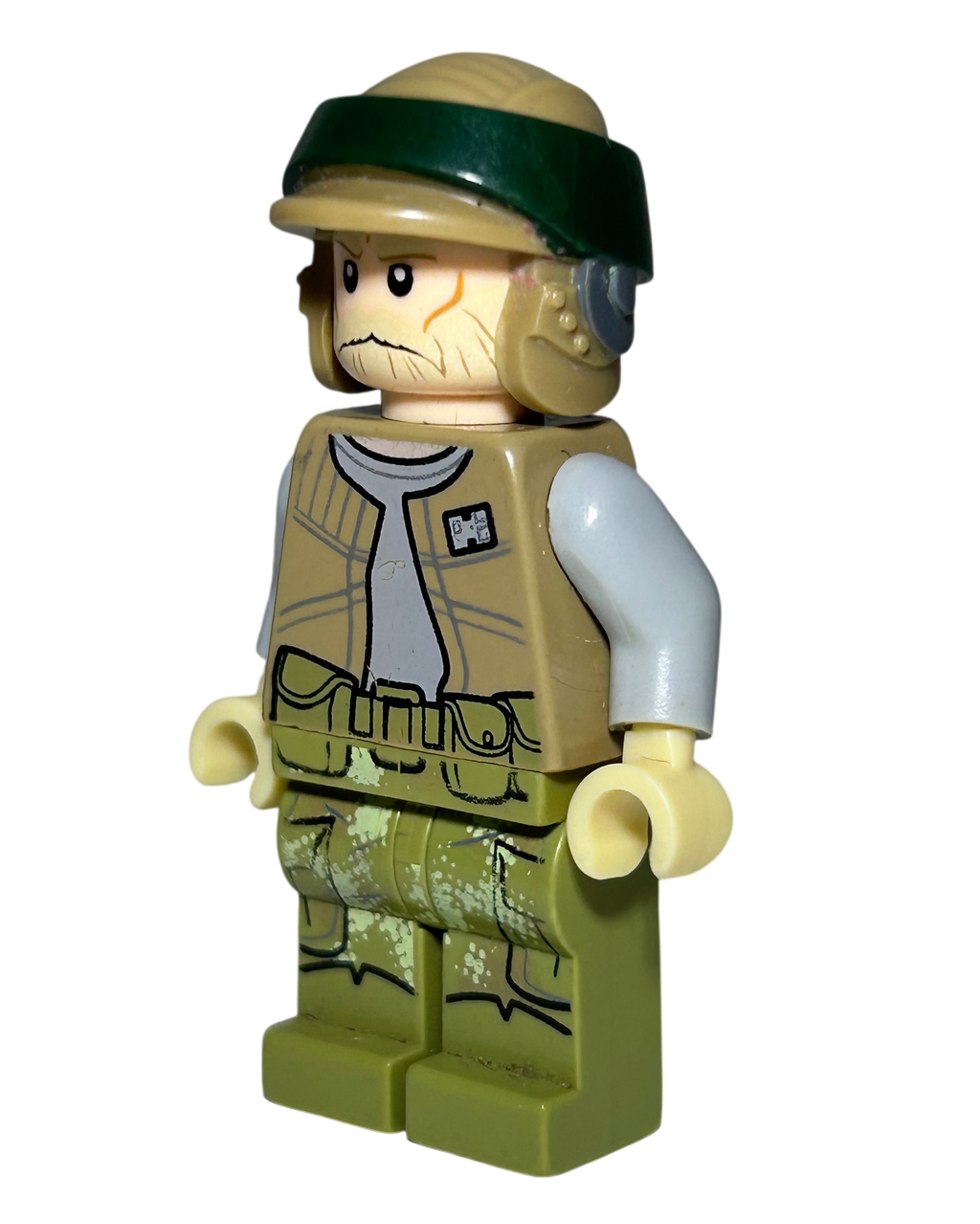 Lego Star Wars Minifigur Commander Rex Endor Rebel Trooper SW0646 Seitenansicht rechts brick2d2