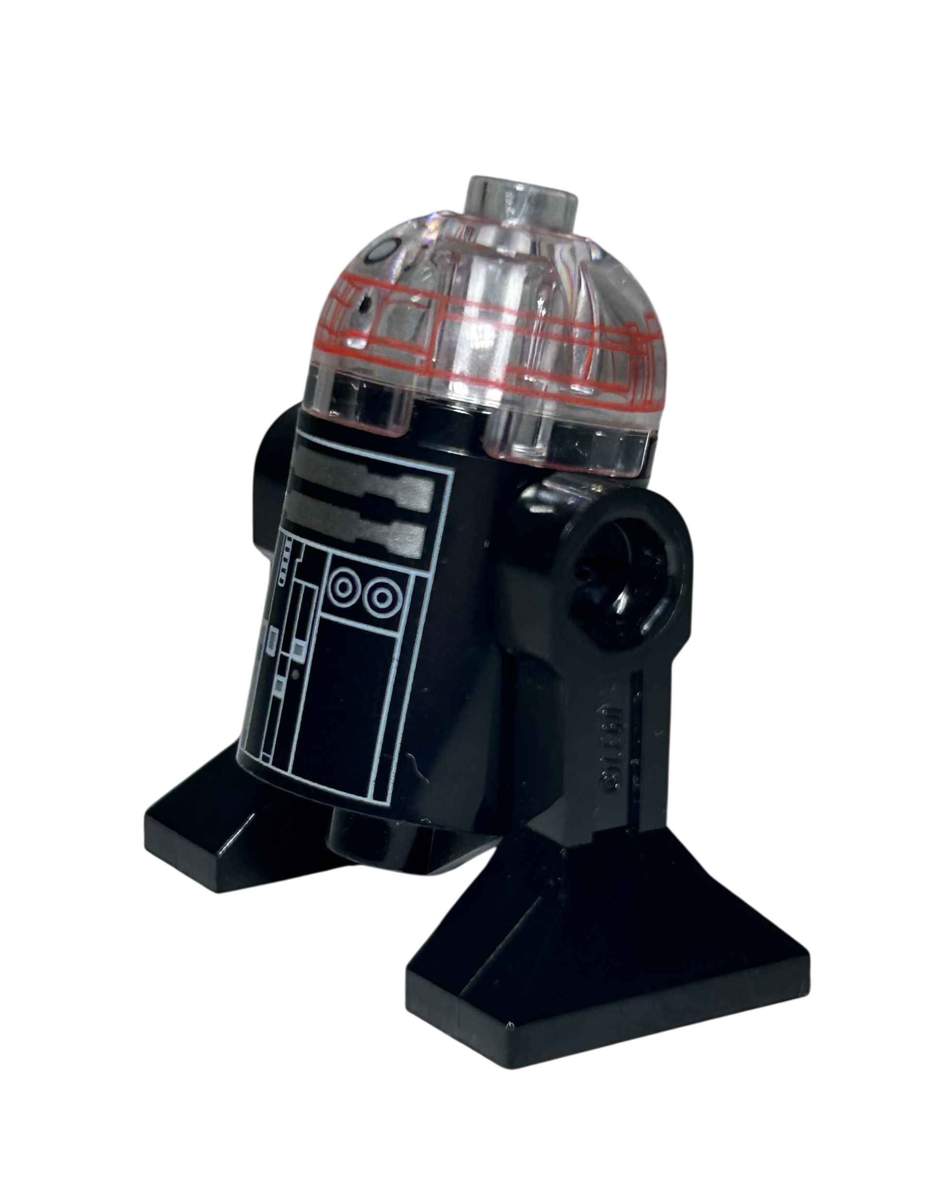 Lego Star Wars Imperial Astromech Droid Durchsichtiger Kopf SW0648 Seitenansicht rechts brick2d2