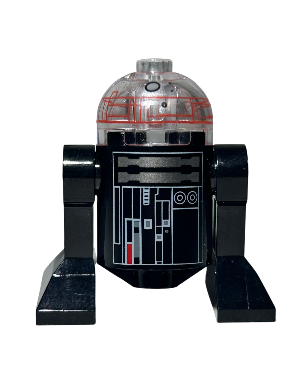 Lego Star Wars Imperial Astromech Droid Durchsichtiger Kopf SW0648 Vorderansicht brick2d2
