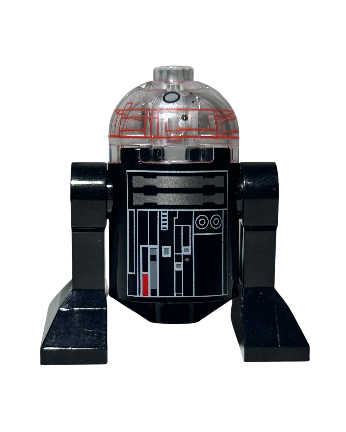 Lego Star Wars Imperial Astromech Droid Durchsichtiger Kopf SW0648 Vorderansicht brick2d2