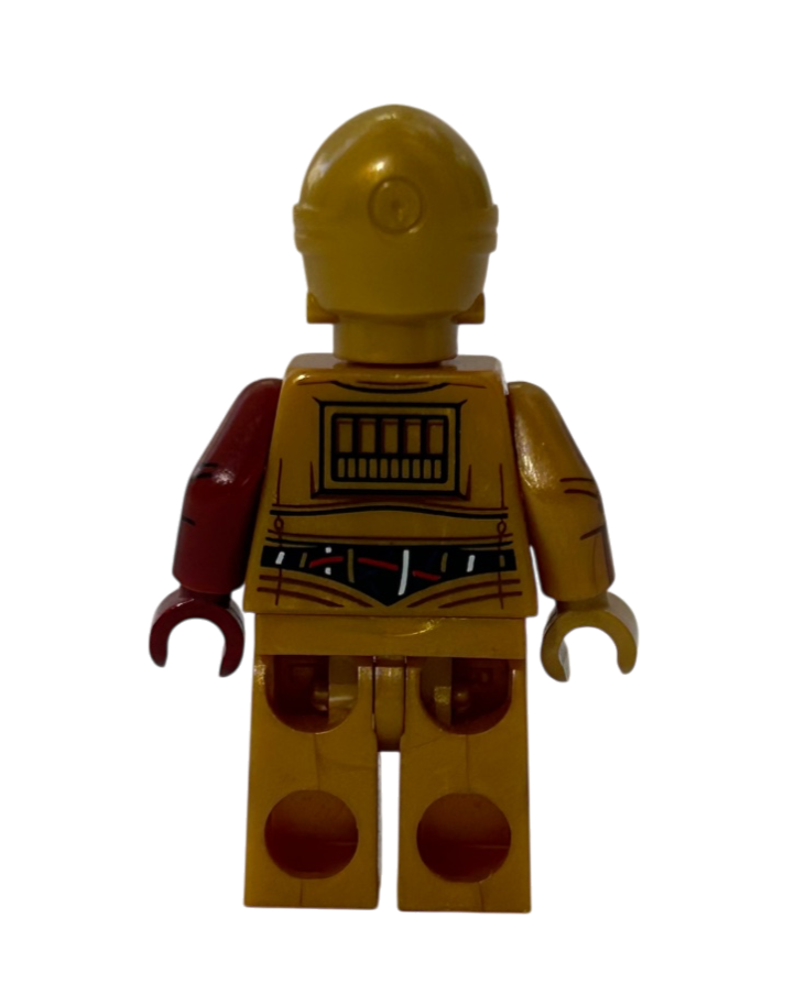 Lego Star Wars Minifigur C-3PO Roter Arm SW0653