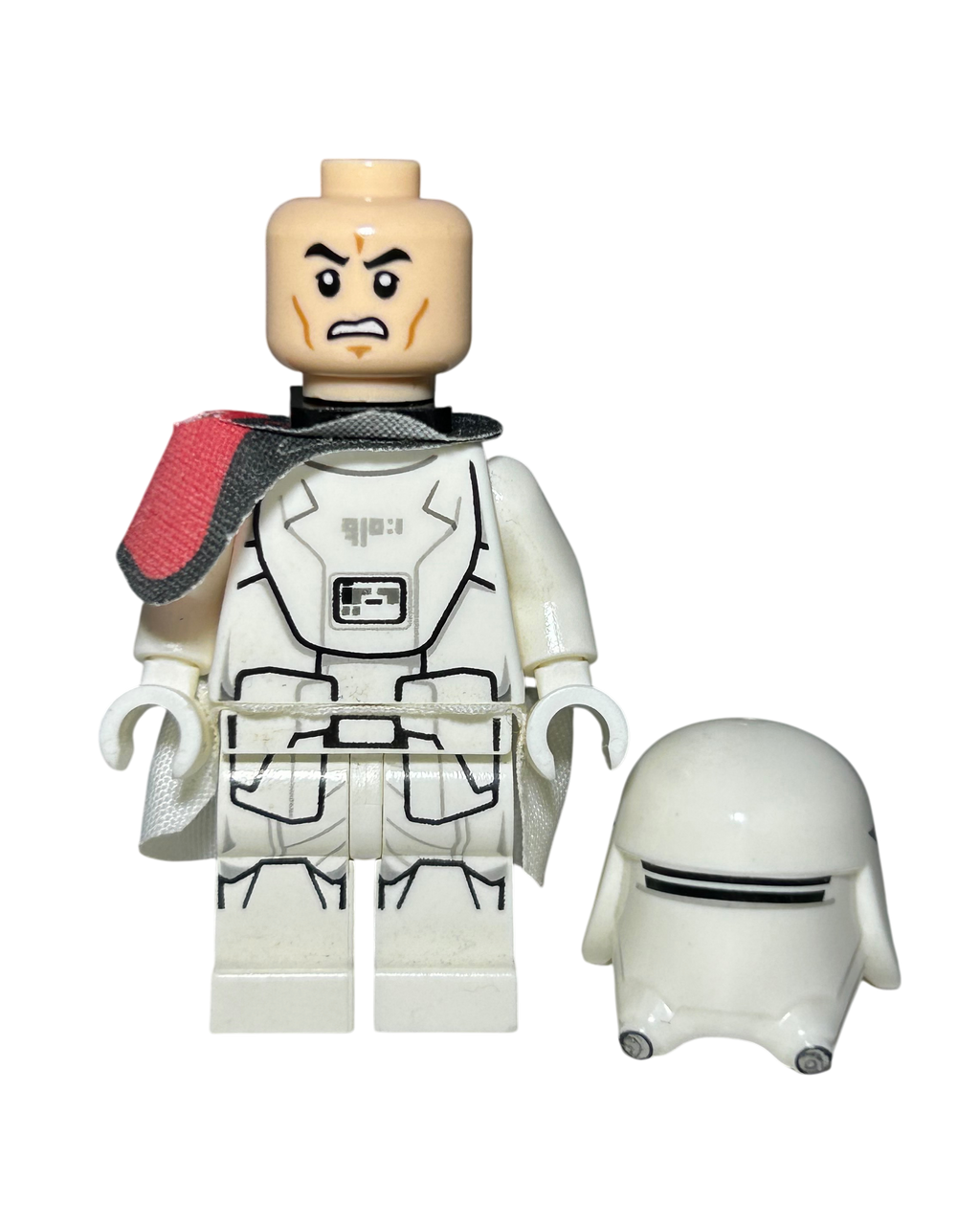 Lego Star Wars First Order Snowtrooper Officer SW0656 Detailansicht brick2d2