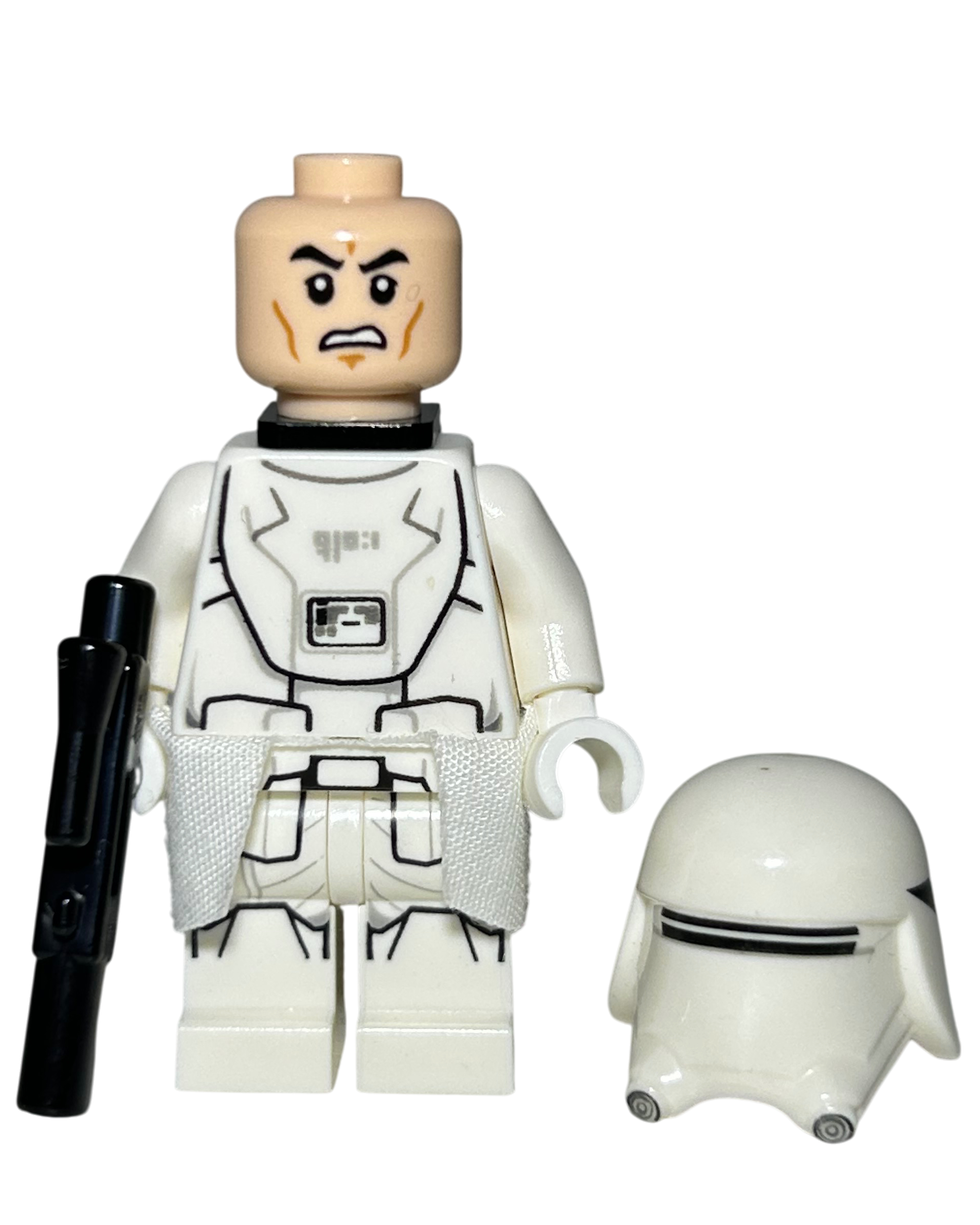 First Order Snowtrooper mit Karma SW0657 LEGO Star Wars Minifigur Detailansicht brick2d2