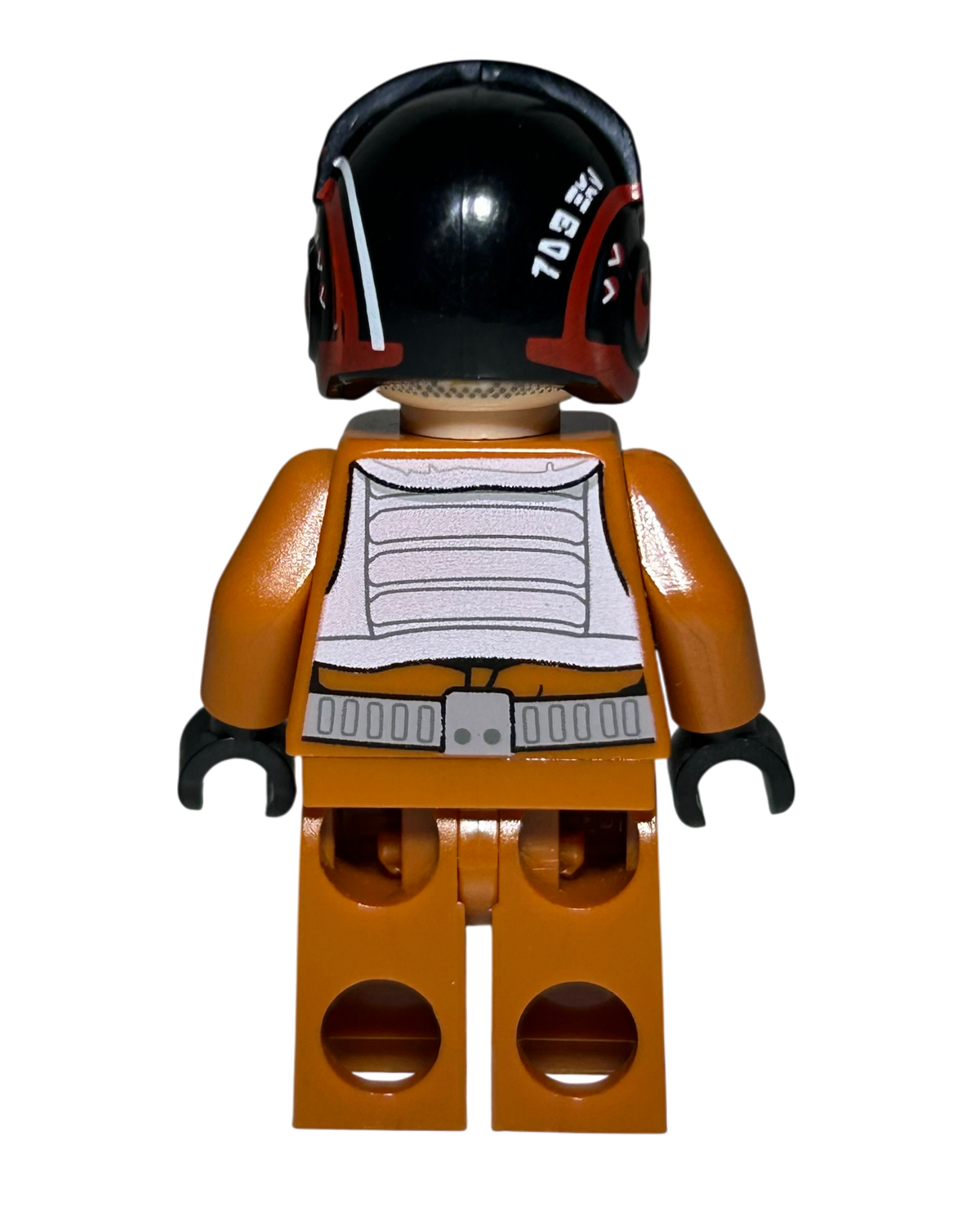 Lego Star Wars Minifigur Poe Dameron SW0658 Rückansicht Brick2d2