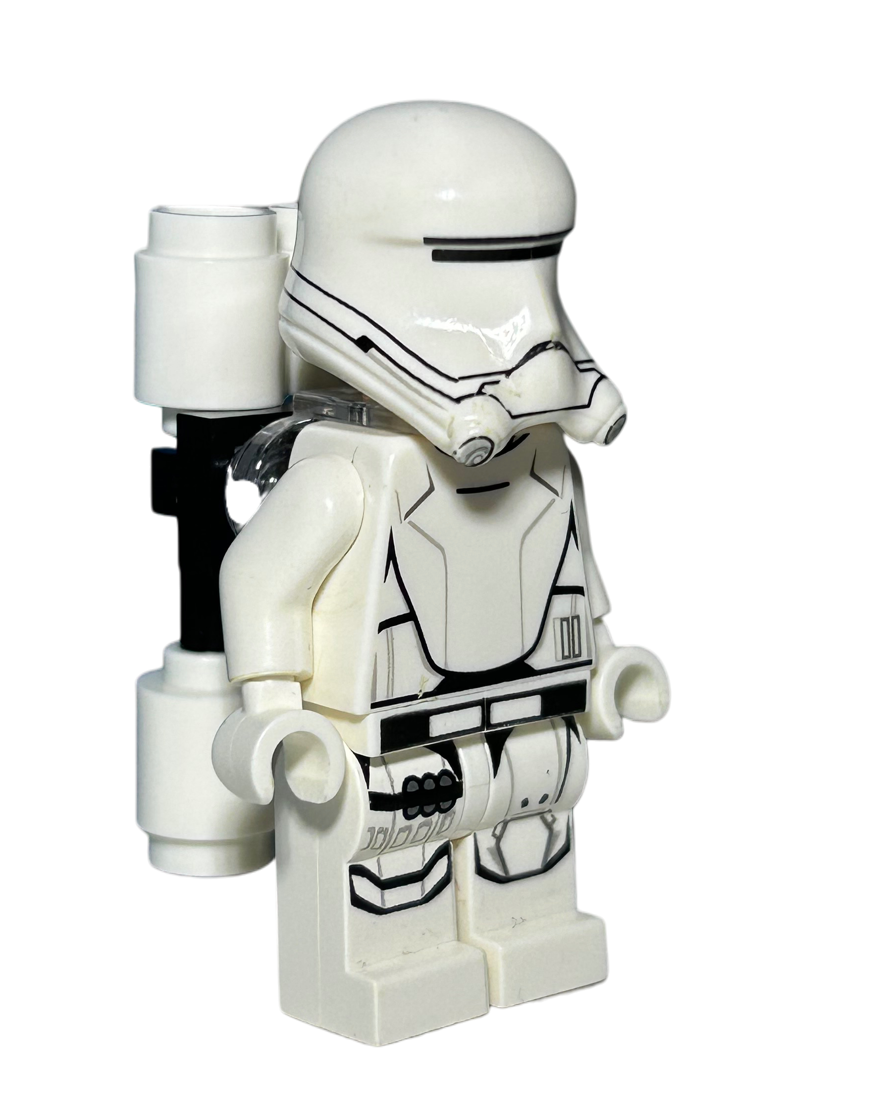 Lego Star Wars Minifigur First Order Flame Trooper SW0666 Seitenansicht rechts brick2d2