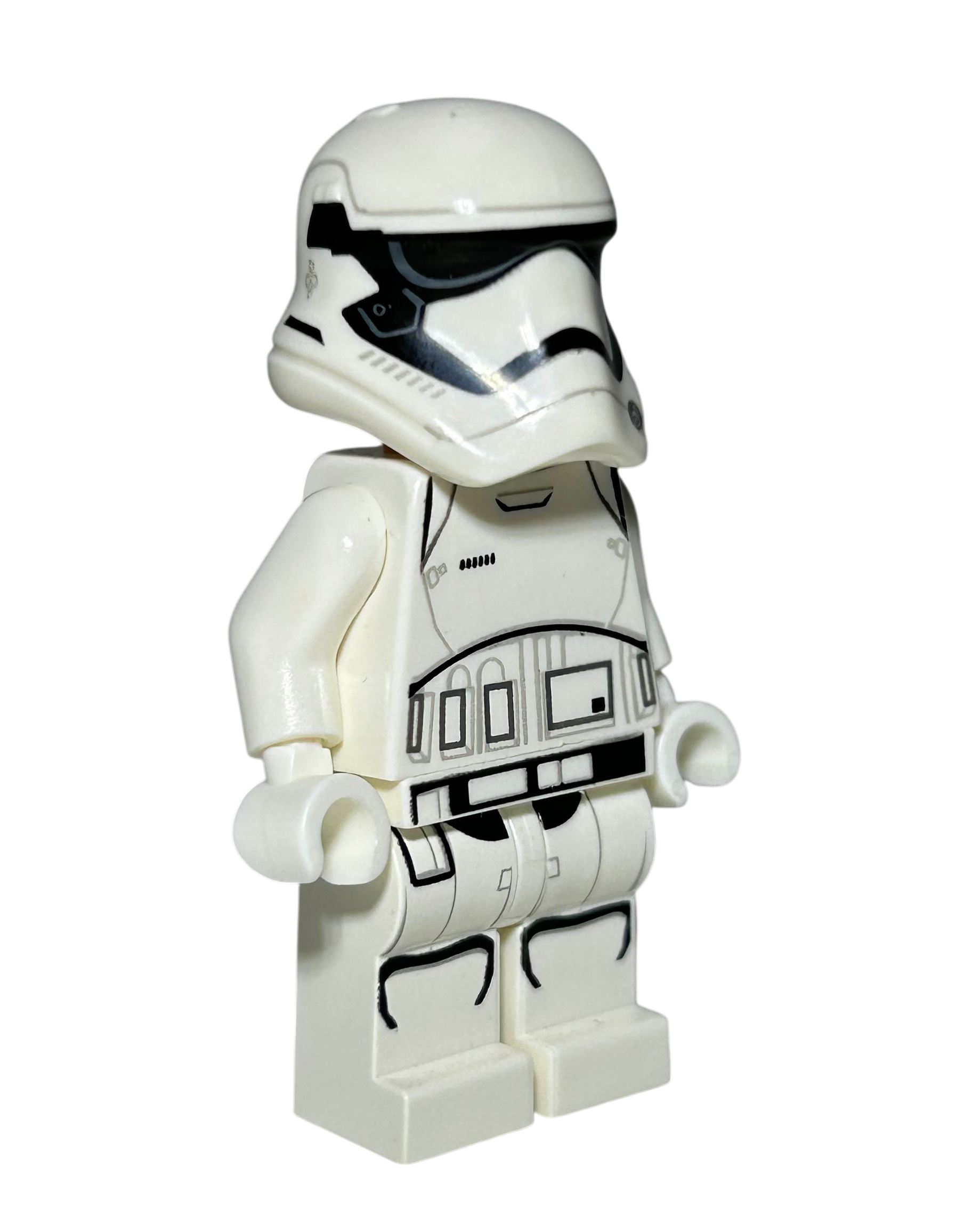 First Order Stormtrooper SW0667 LEGO Star Wars Minifigur Seitenansicht links brick2d2