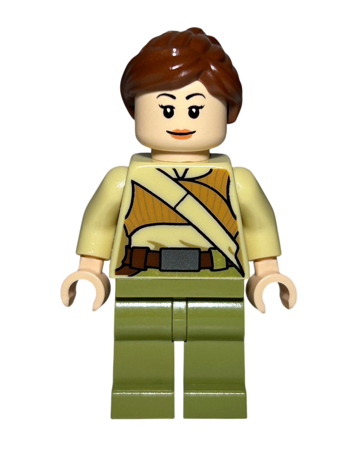 Resistance Soldier Weiblich SW0668 LEGO Star Wars Minifigur Vorderansicht brick2d2