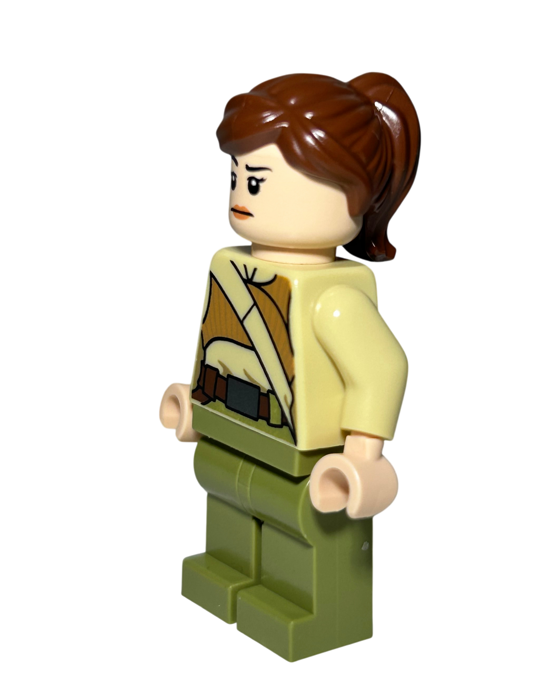 Resistance Soldier Weiblich SW0668 LEGO Star Wars Minifigur Seitenansicht rechts brick2d2