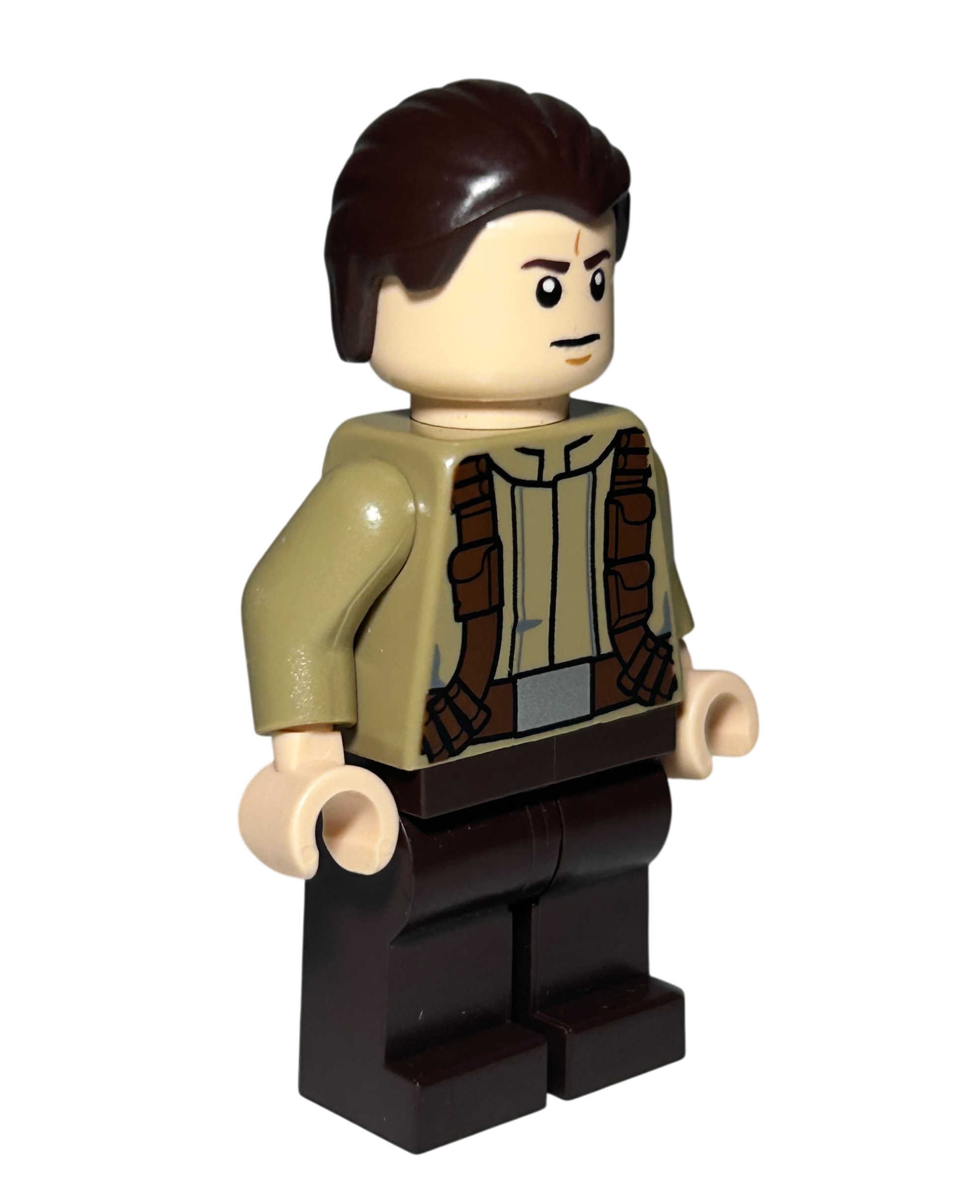 Resistance Soldier Männlich SW0669 LEGO Star Wars Minifigur Seitenansicht links brick2d2