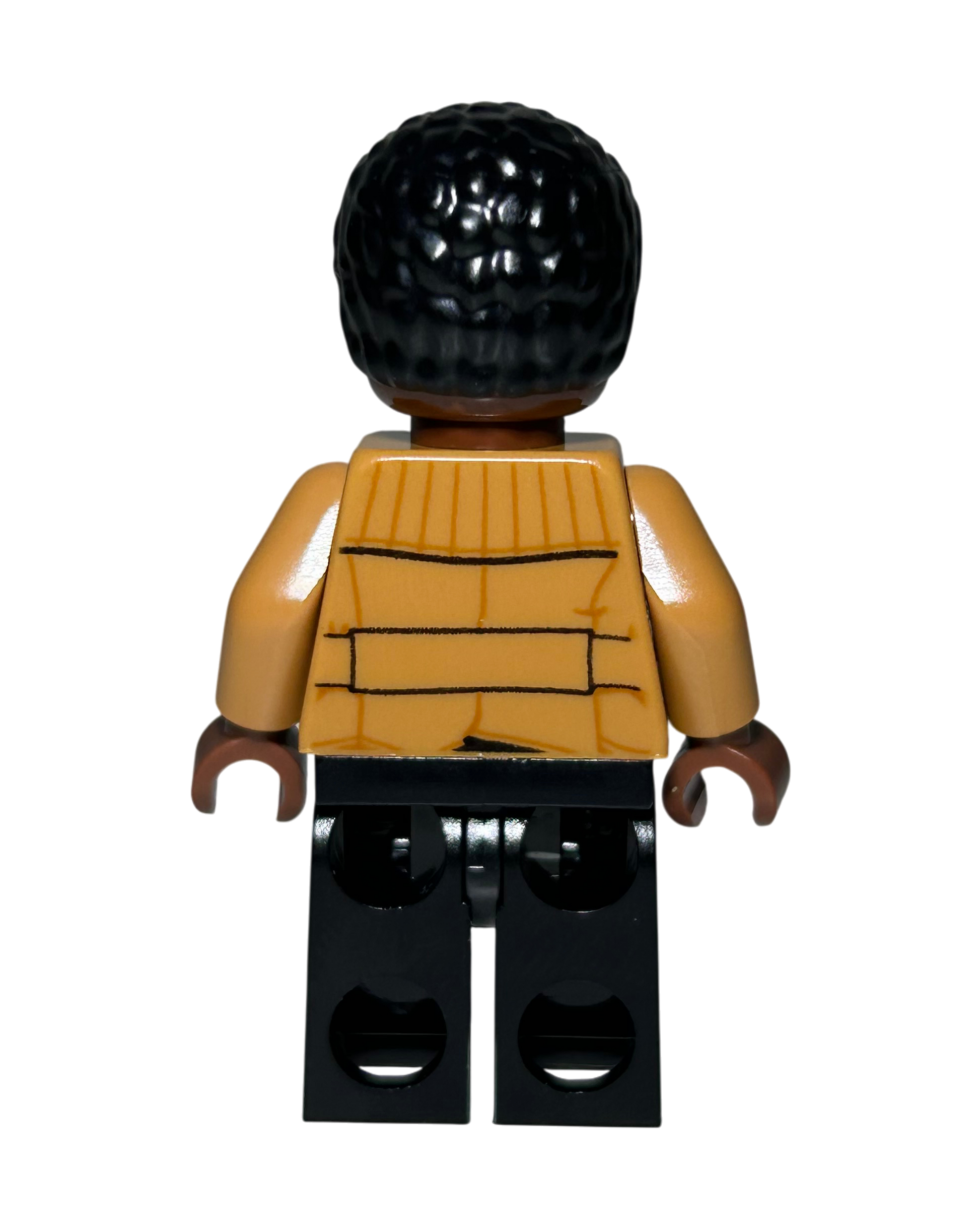 Finn Medium Nougat Jacket SW0676 LEGO Star Wars Minifigur Rückansicht brick2d2