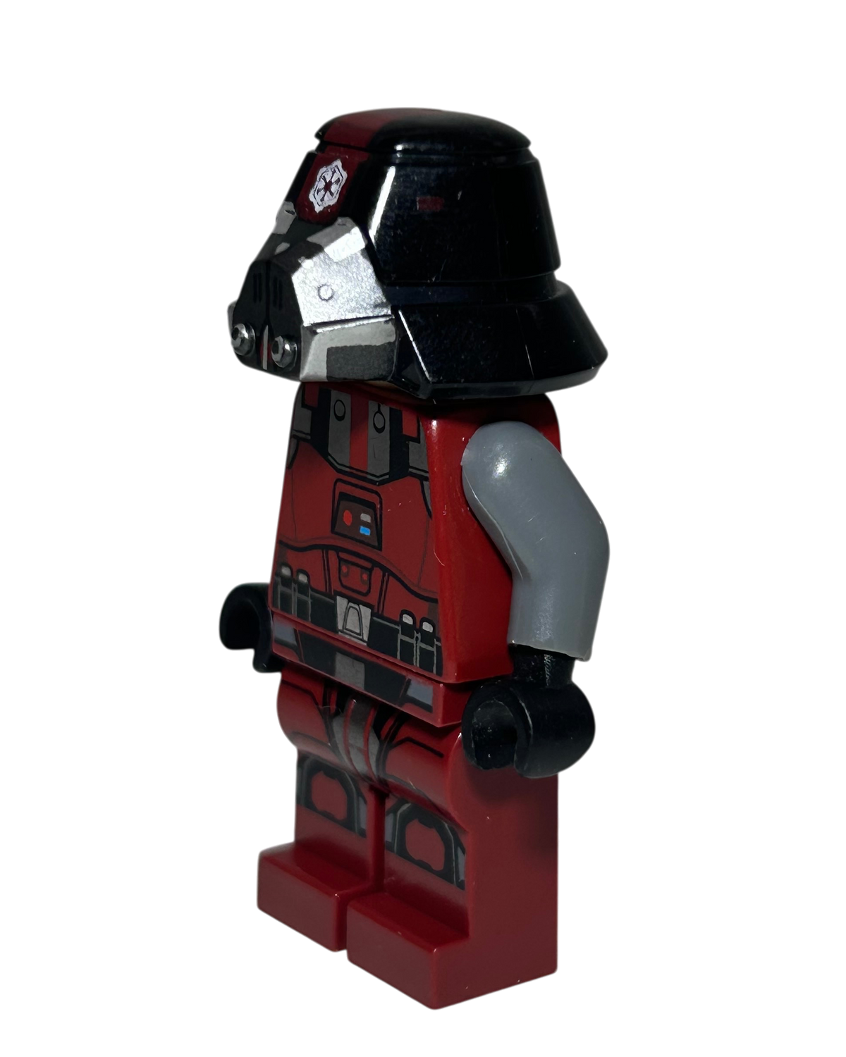 Sith Trooper Rote Rüstung 2013 SW0436 LEGO Star Wars Minifigur Seitenansicht rechts brick2d2