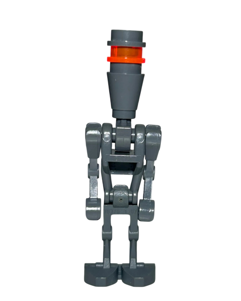 Assassin Droid SW0683 Dark Bluish Gray LEGO Star Wars Minifigur Vorderansicht brick2d2