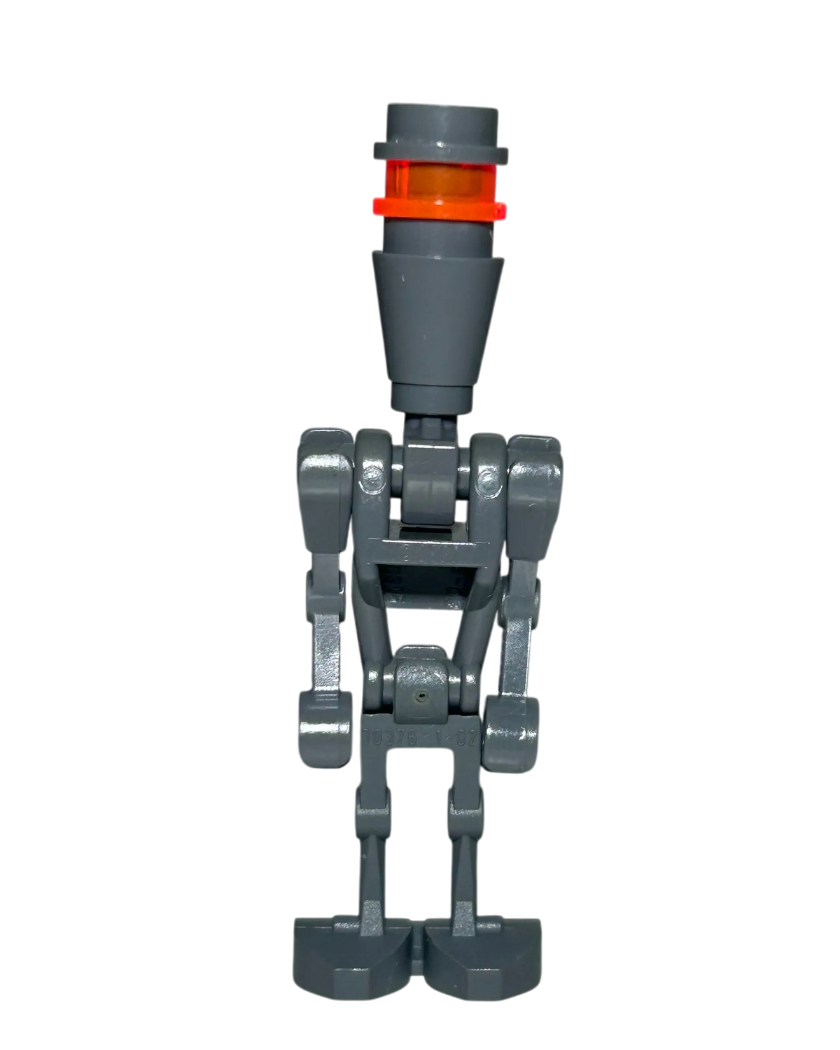 Assassin Droid SW0683 Dark Bluish Gray LEGO Star Wars Minifigur Vorderansicht brick2d2